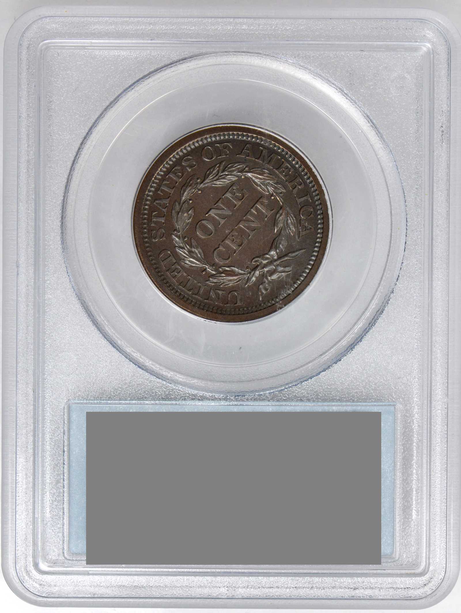 1855 1c Slanted 55 PR BN PR62 BN thumbnail 26