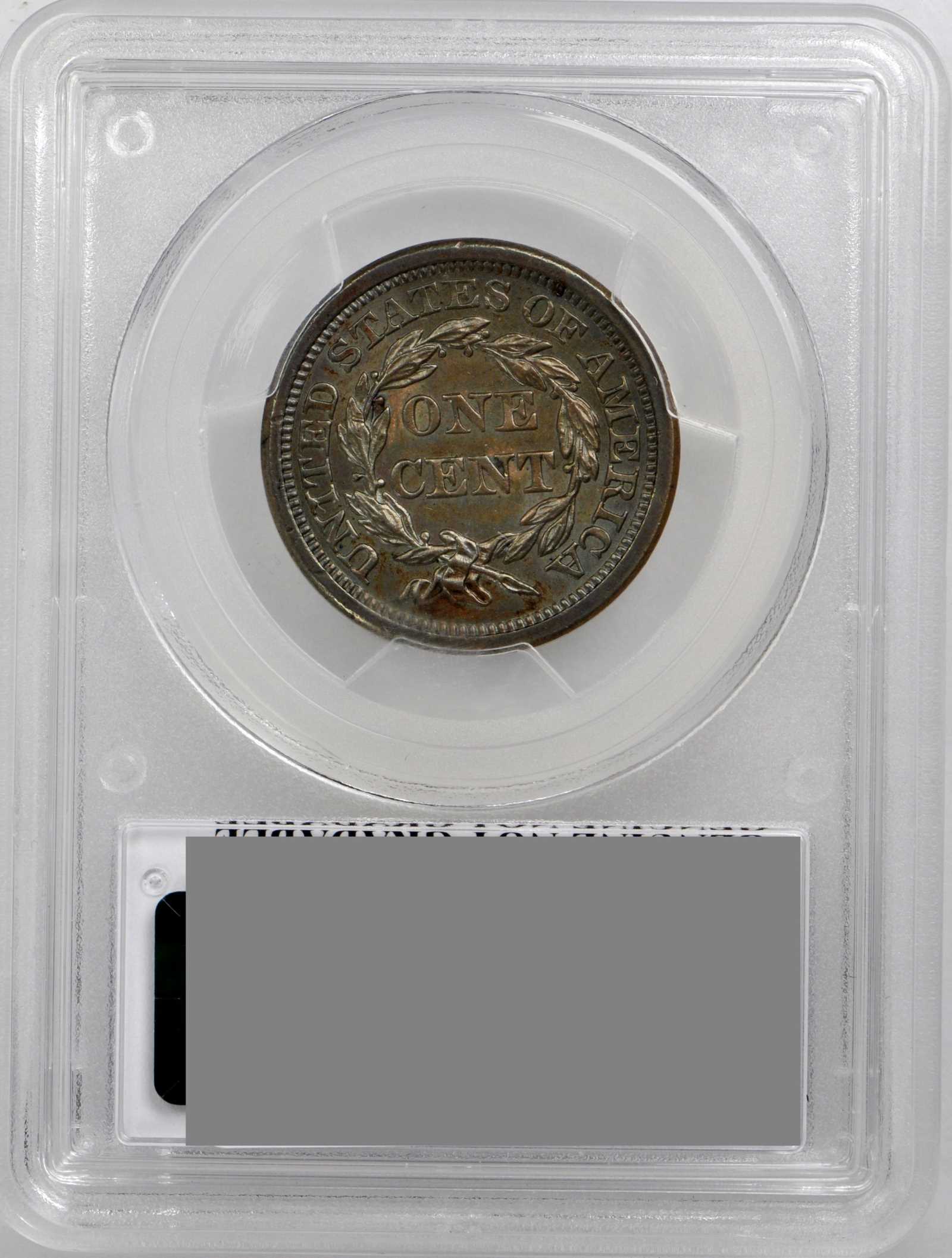 1855 1c Slanted 55, N-10 MS BN thumbnail 14