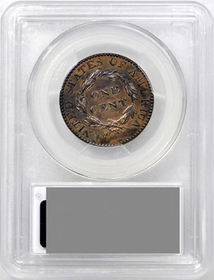 image for: 1822 Matron Head Cent. N-8. Unique as a Proof. Noyes Die State A/C. Proof-64 BN (PCGS).