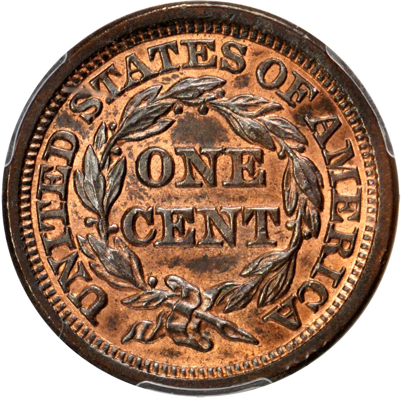 1847 1c N-11 MS RB thumbnail 4