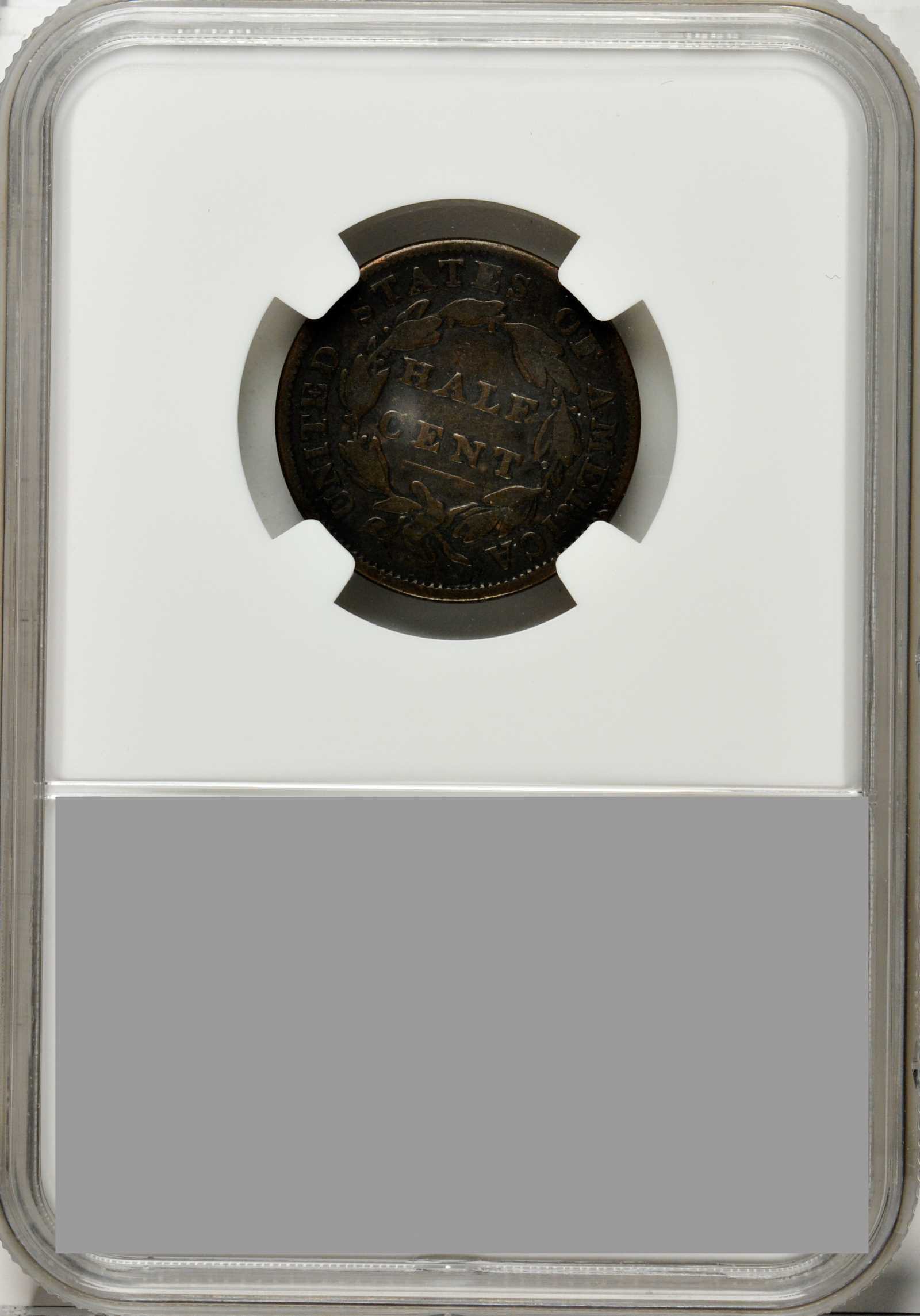 1837 50c Reeded Edge, GR-8 F12 thumbnail 3