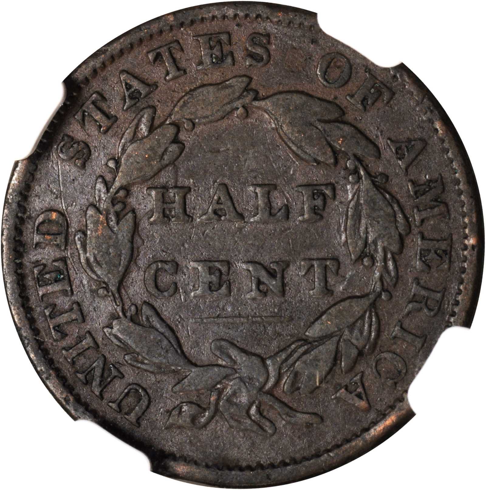 1847 1/2c Restrike, Reverse of 1856 PR RB PR62 RB thumbnail 2