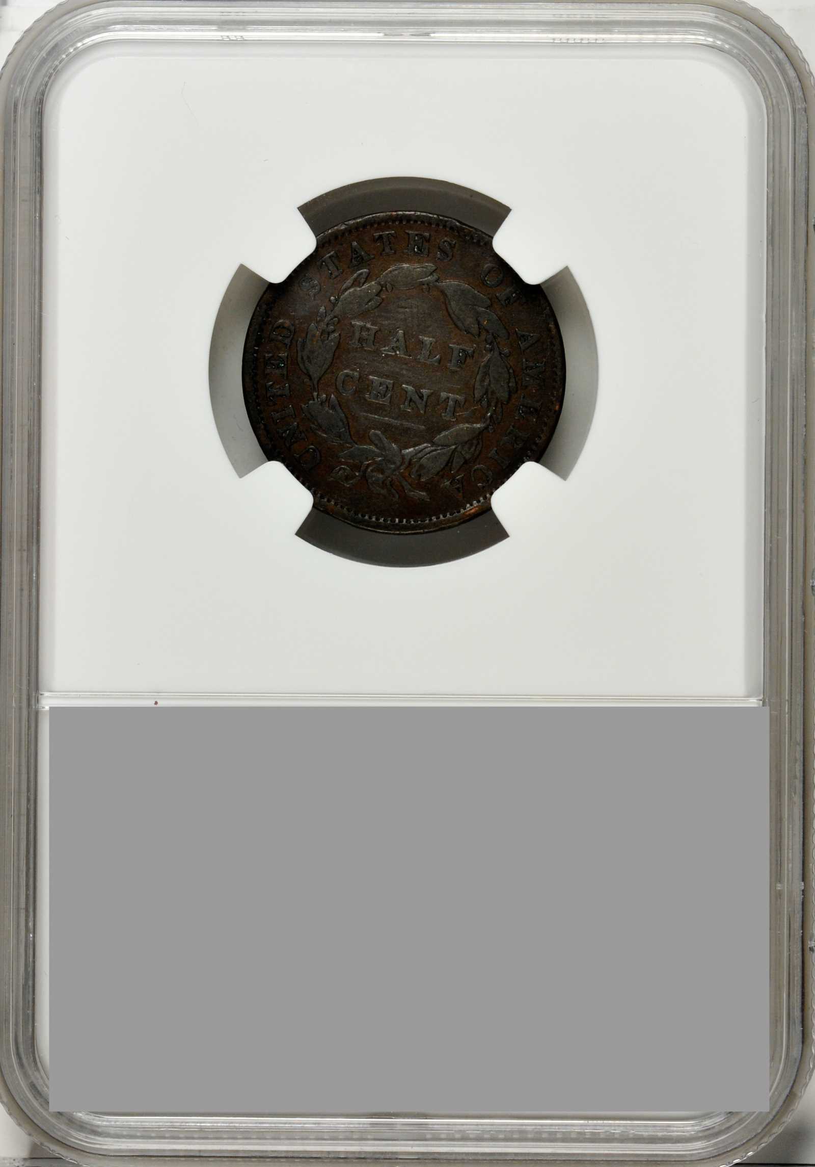 1847 1/2c Restrike, Reverse of 1856 PR RB PR62 RB thumbnail 3