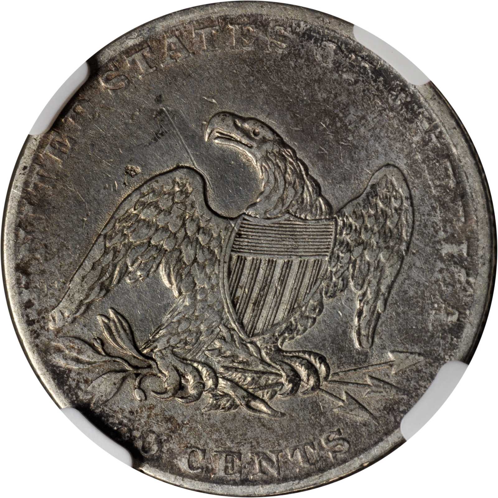 1837 50c Reeded Edge, GR-6 MS66 thumbnail 7