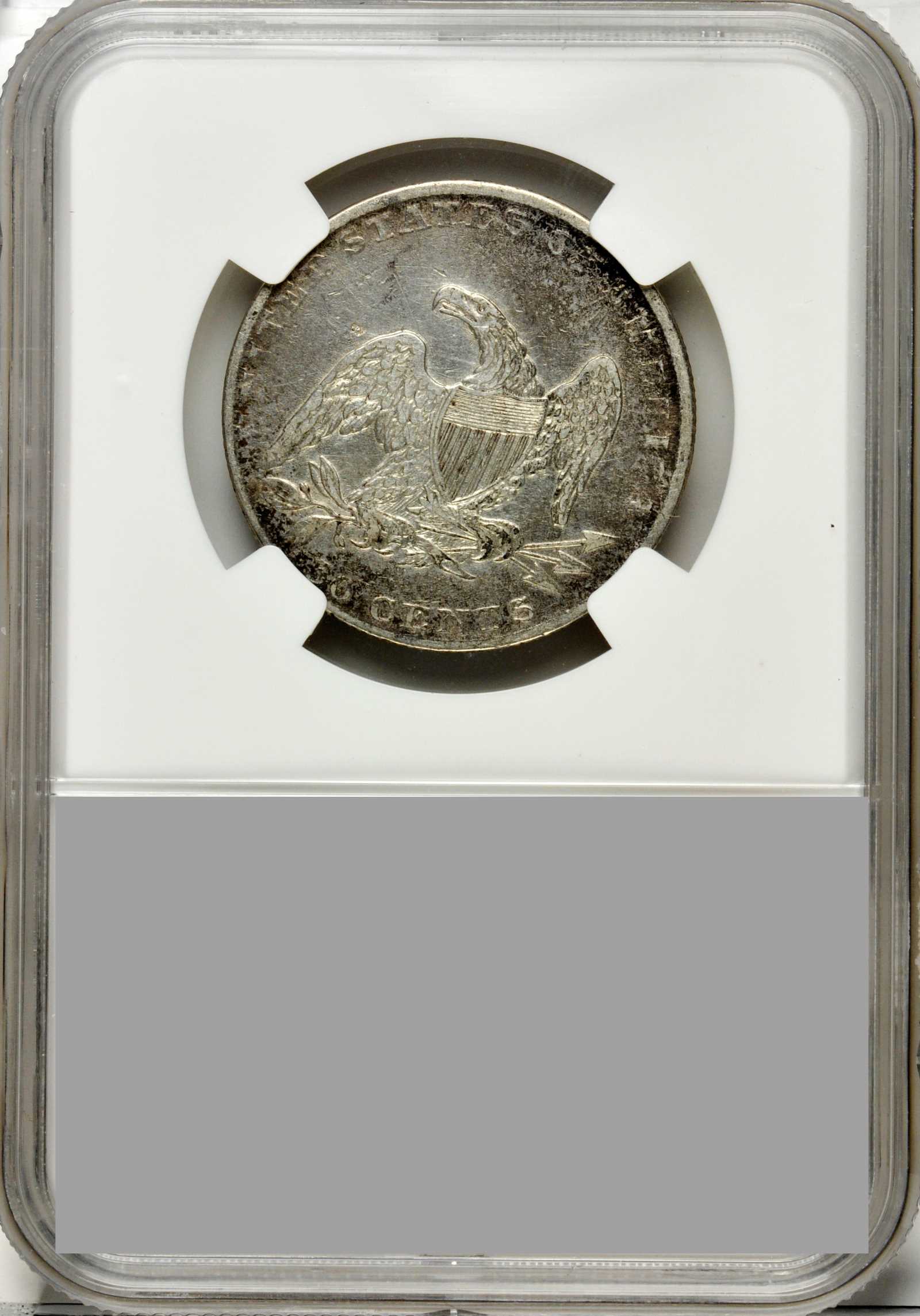 1837 50c Reeded Edge, GR-6 MS66 thumbnail 8
