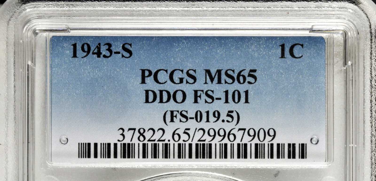 1943/2-S 1c Steel, Doubled Die Obverse, FS-101 MS60 thumbnail 15