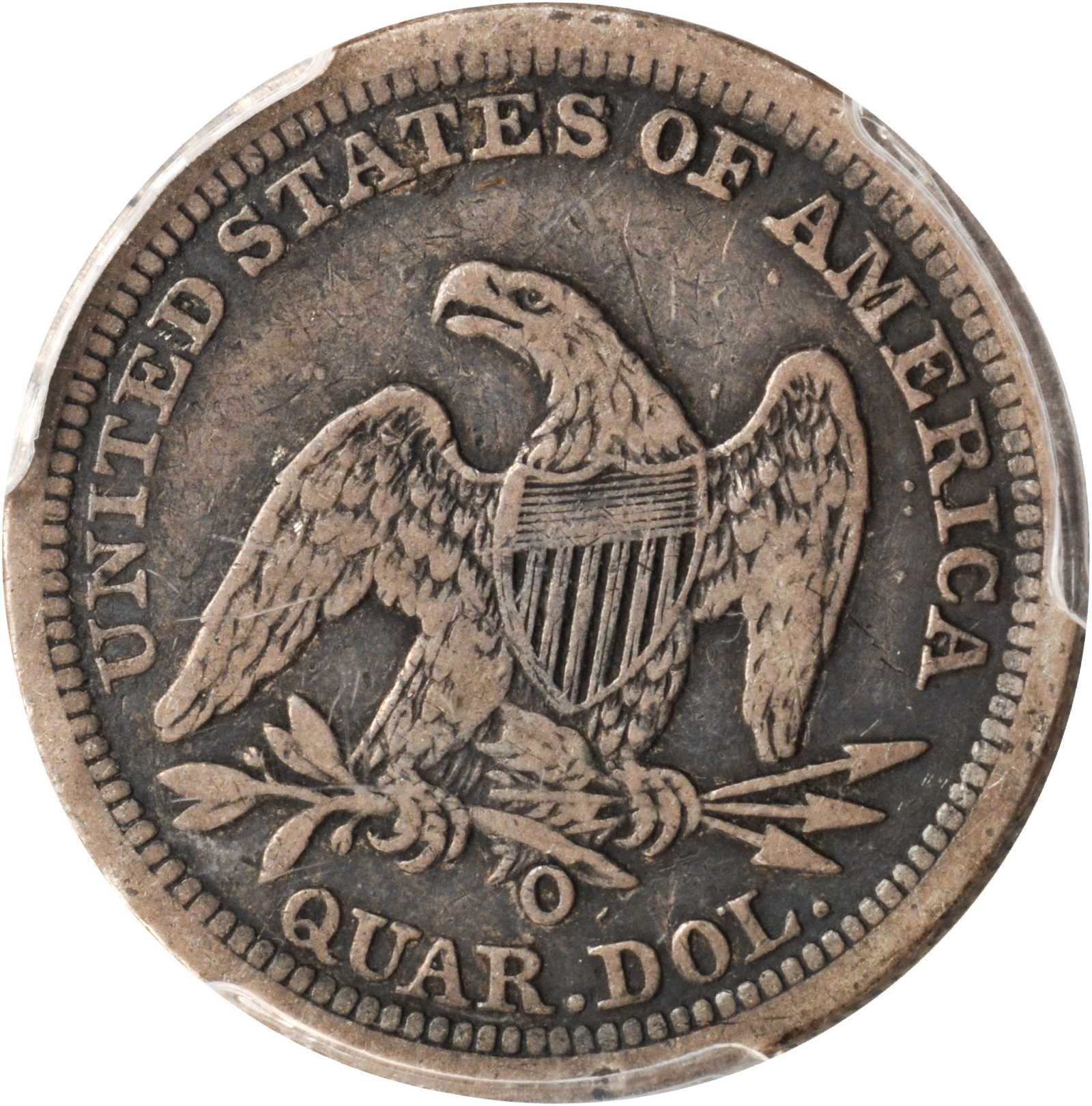 1843-O 25c Large O, FS-501 F15 thumbnail 2