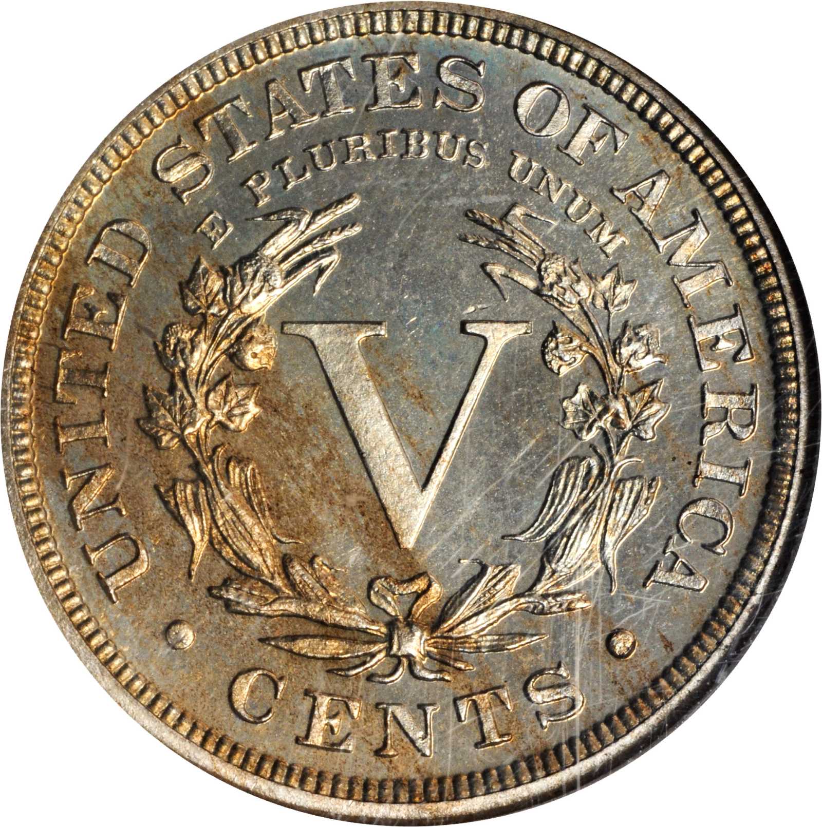 1884 5c Repunched Date, FS-301 PR CAM PR63 CAM thumbnail 4