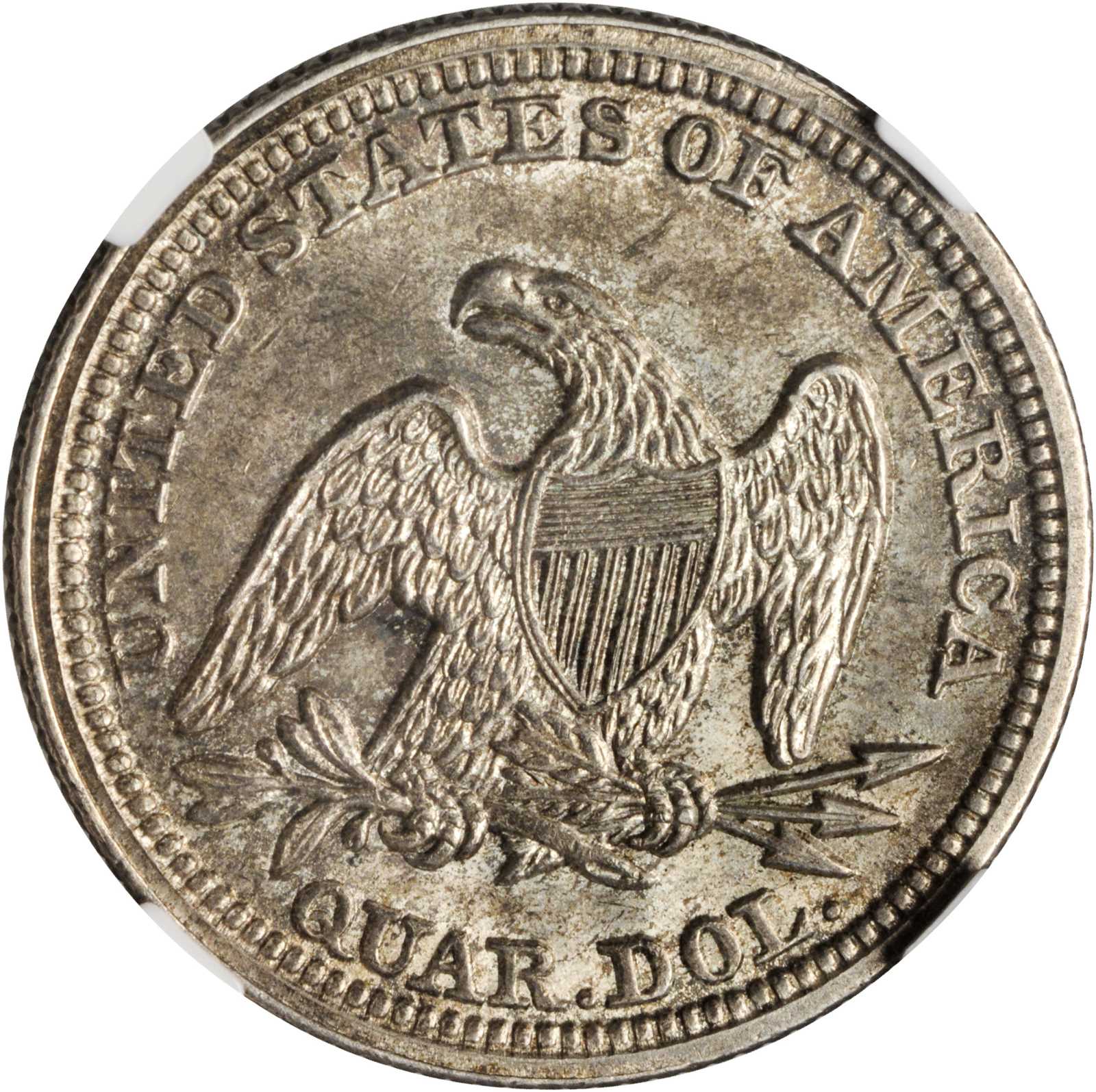 1845 25c Repunched Date, FS-301 MS thumbnail 8