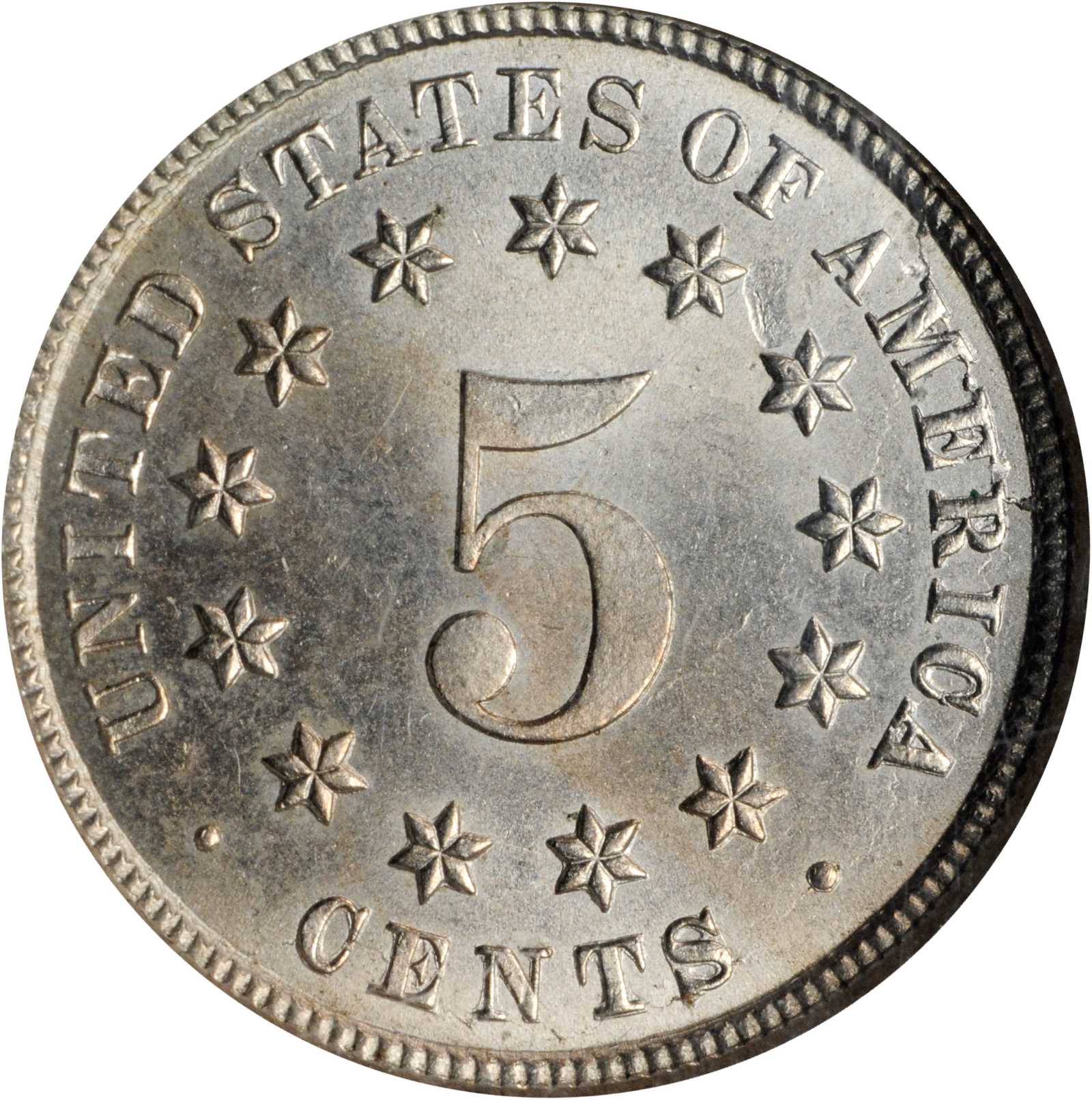 1883/2 5c Shield, Overdate, FS-304 XF45 thumbnail 9
