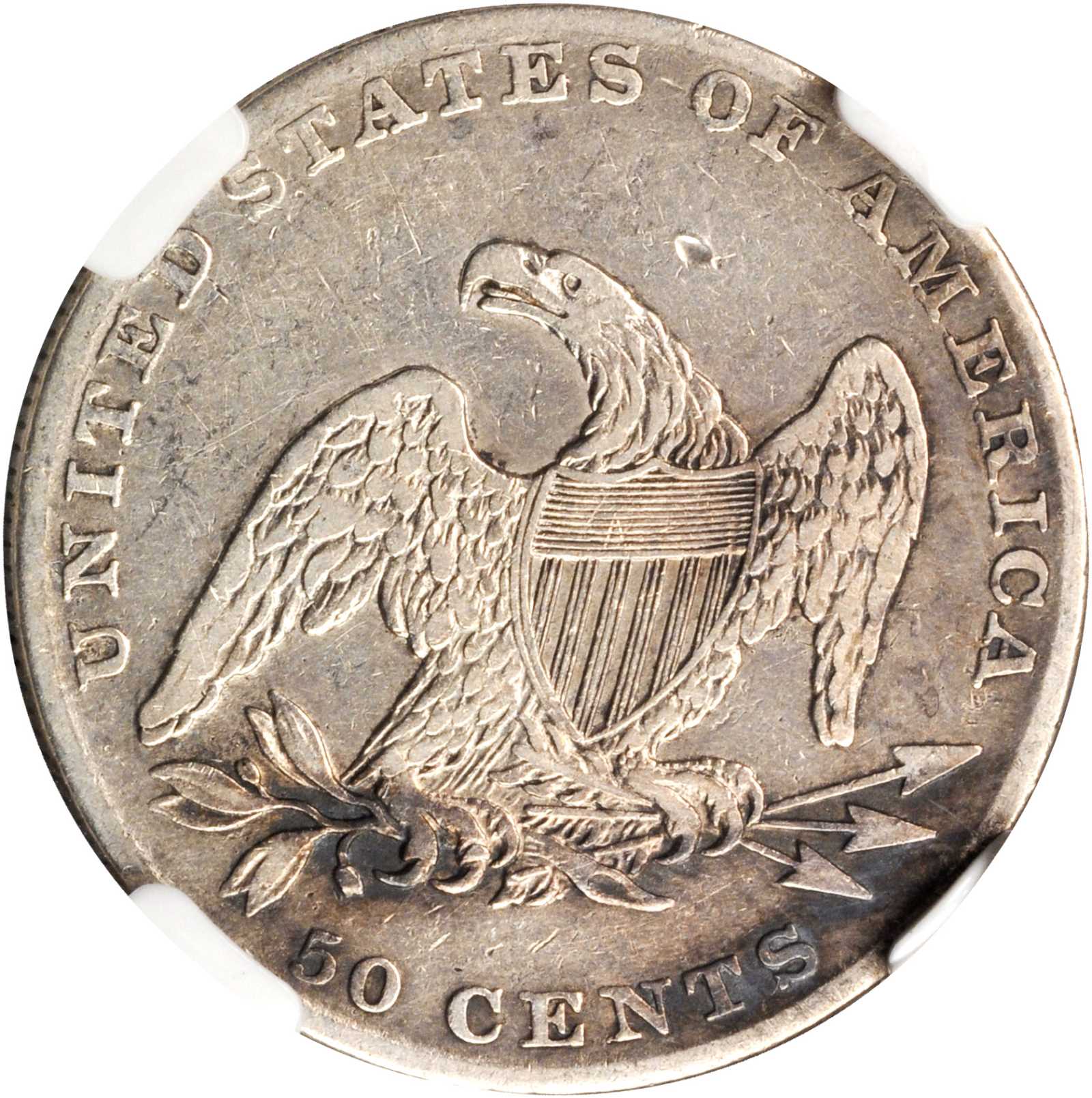 1837 50c Reeded Edge, GR-11 MS66 thumbnail 5