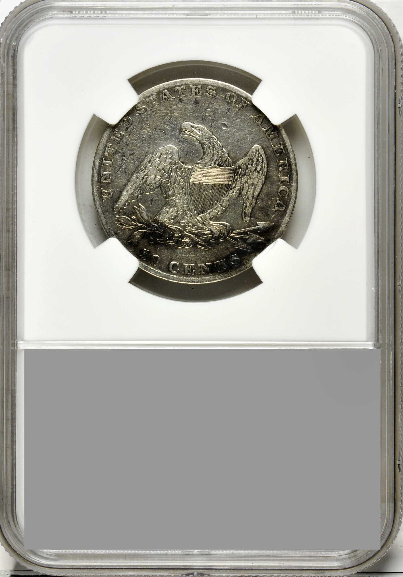 1837 50c Reeded Edge, GR-11 MS66 thumbnail 6
