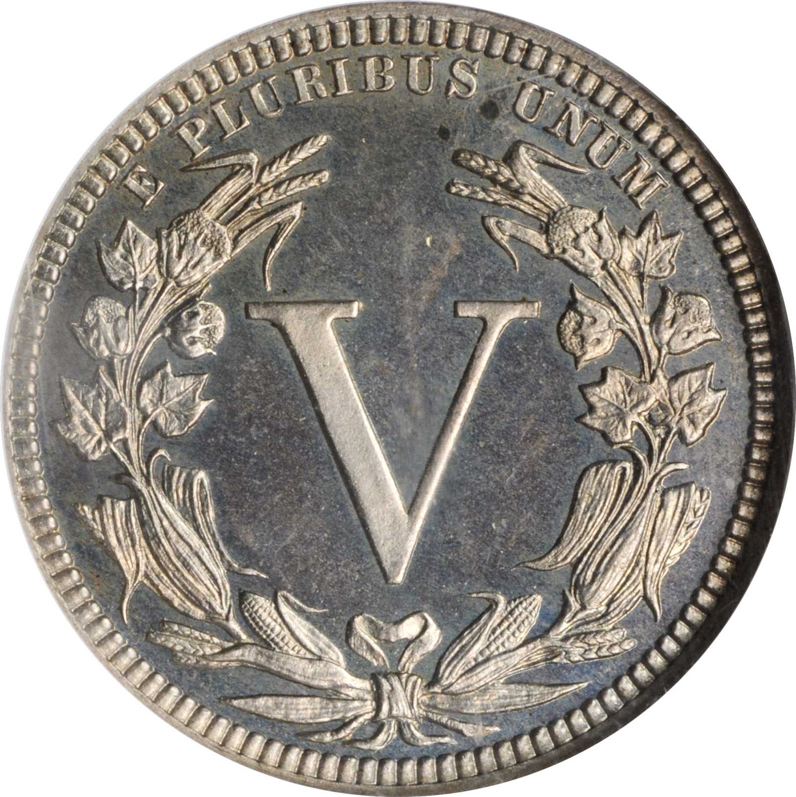 1882 P5c Nickel, J-1680 PR CAM PR64 CAM thumbnail 2