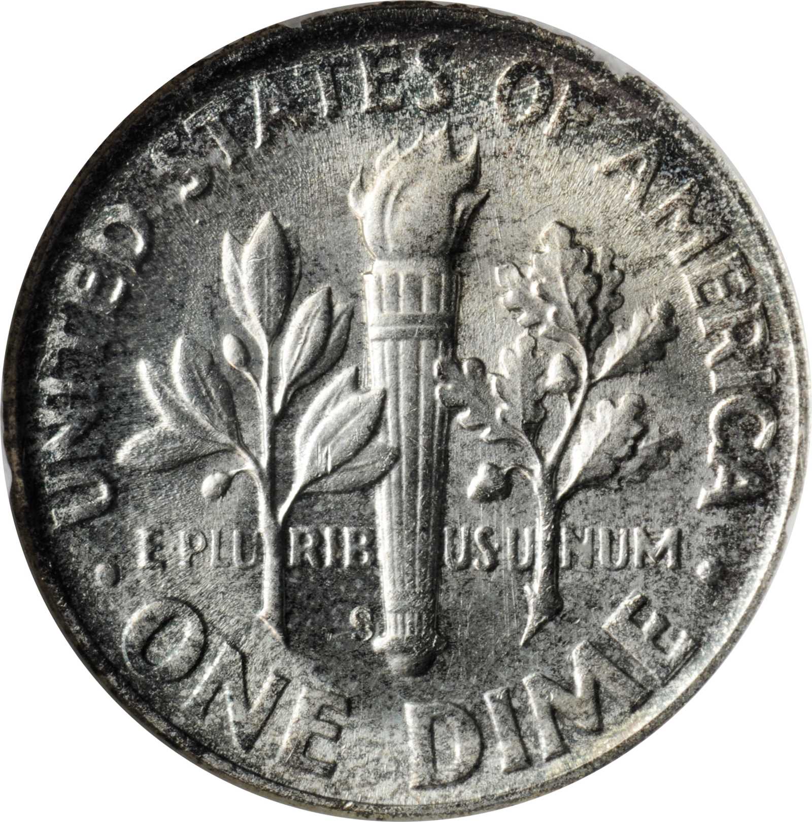 1947-S/S 10c Repunched Mintmark, FS-503 VF20 thumbnail 2