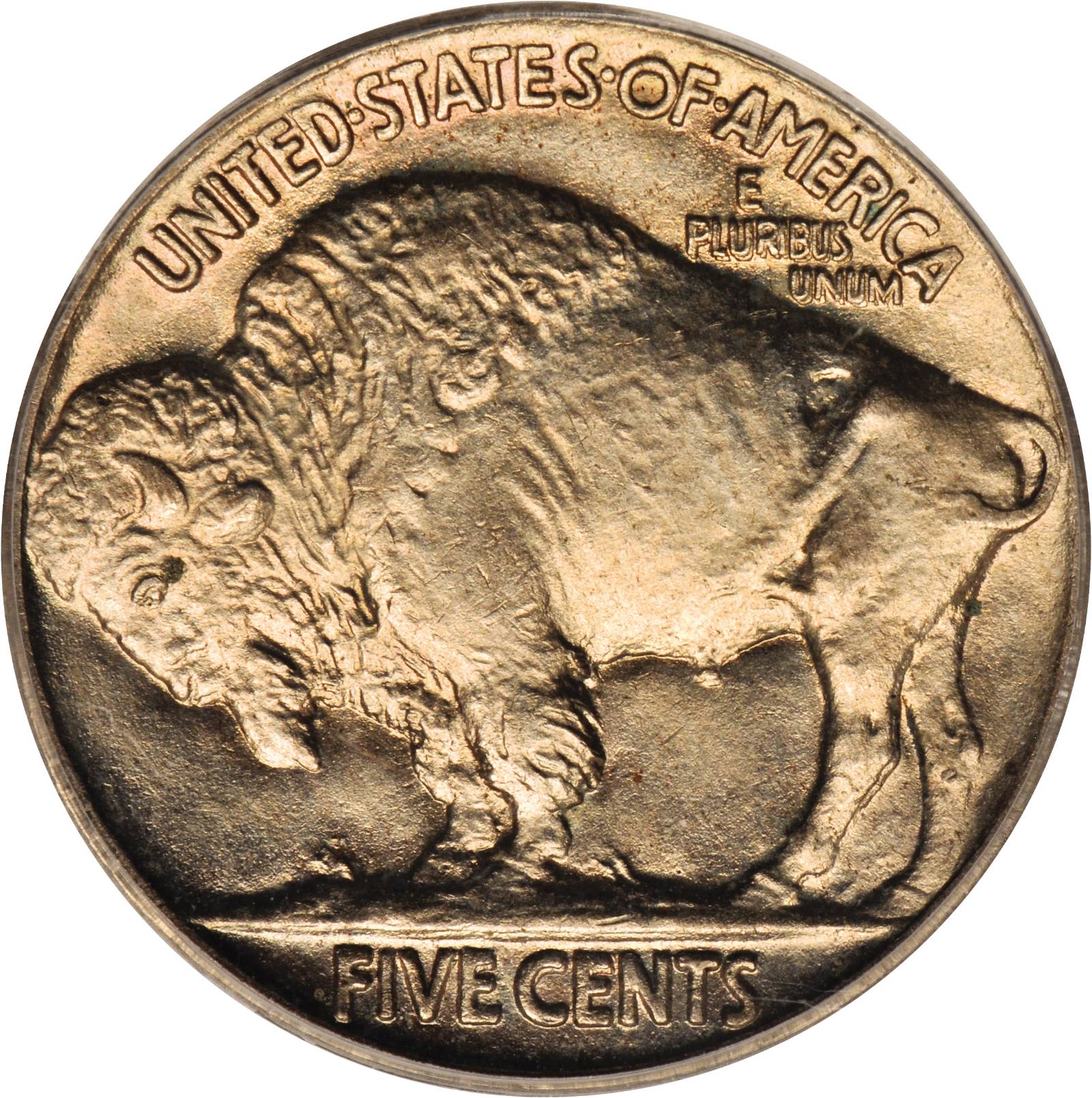 1917 5c Doubled Die Reverse, FS-801 G4 thumbnail 4