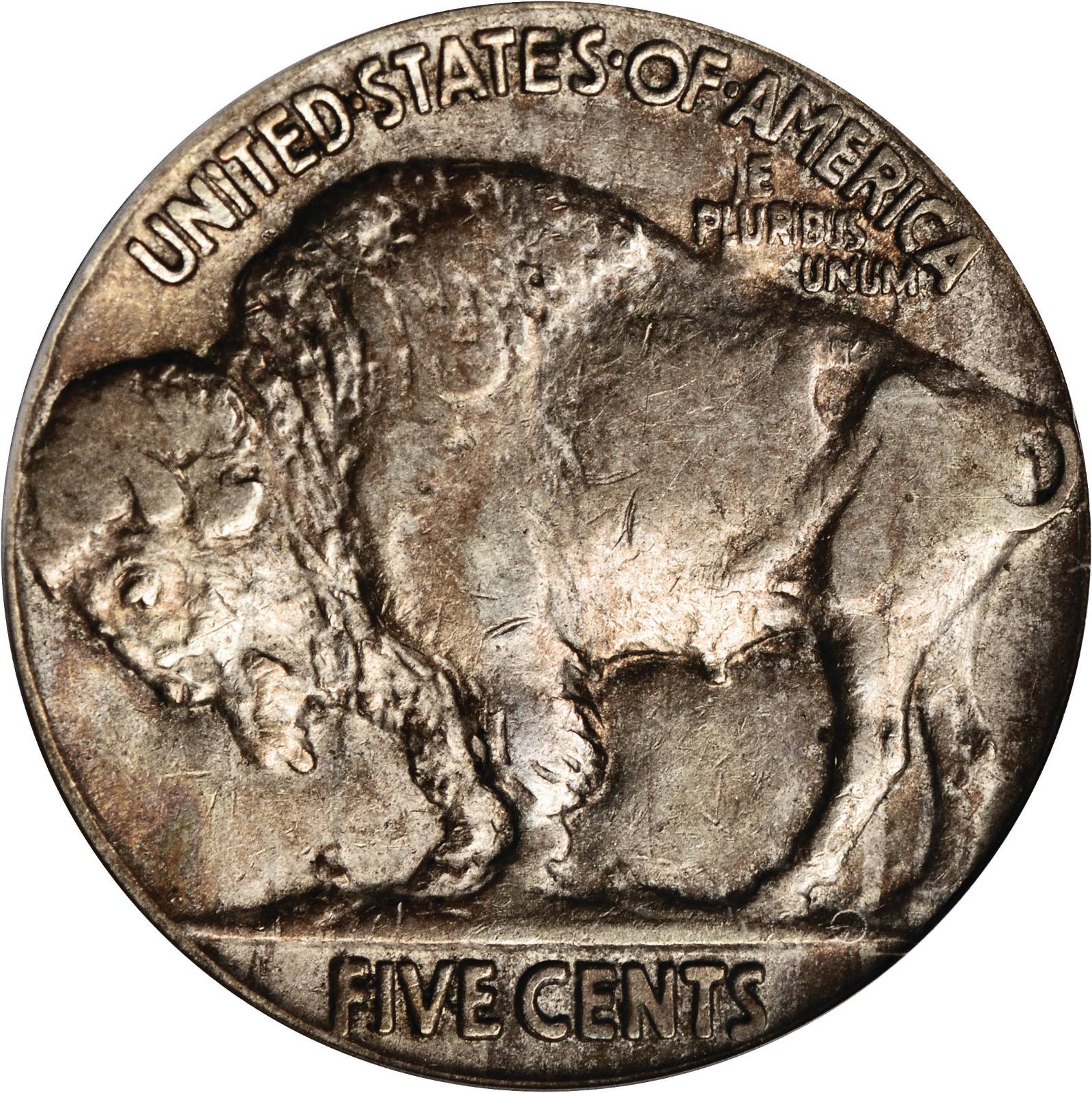1918 5c Doubled Die Reverse, FS-801 F15 thumbnail 2