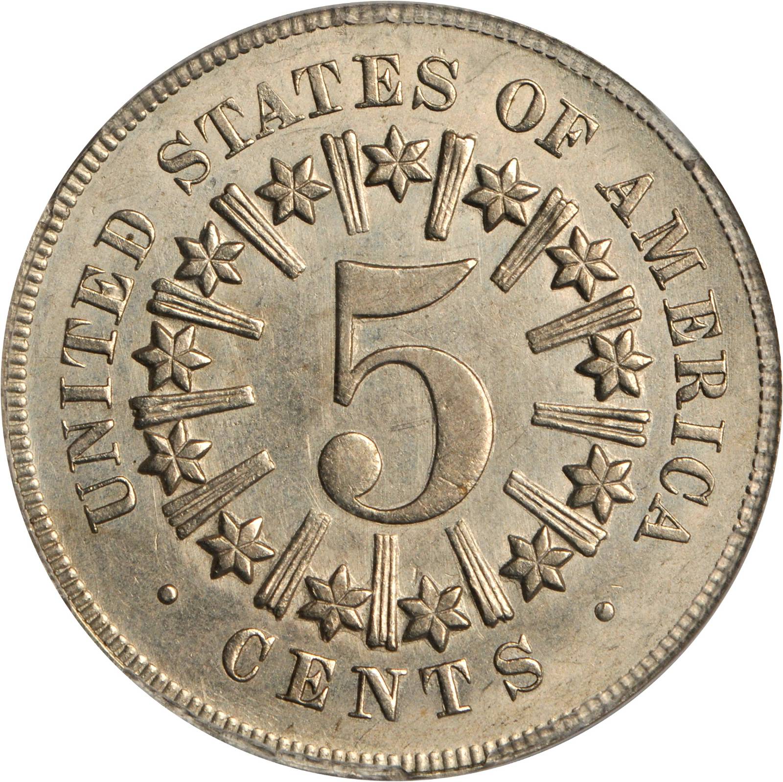 1867 5c Rays, DDO & RPD, FS-302 MS thumbnail 2