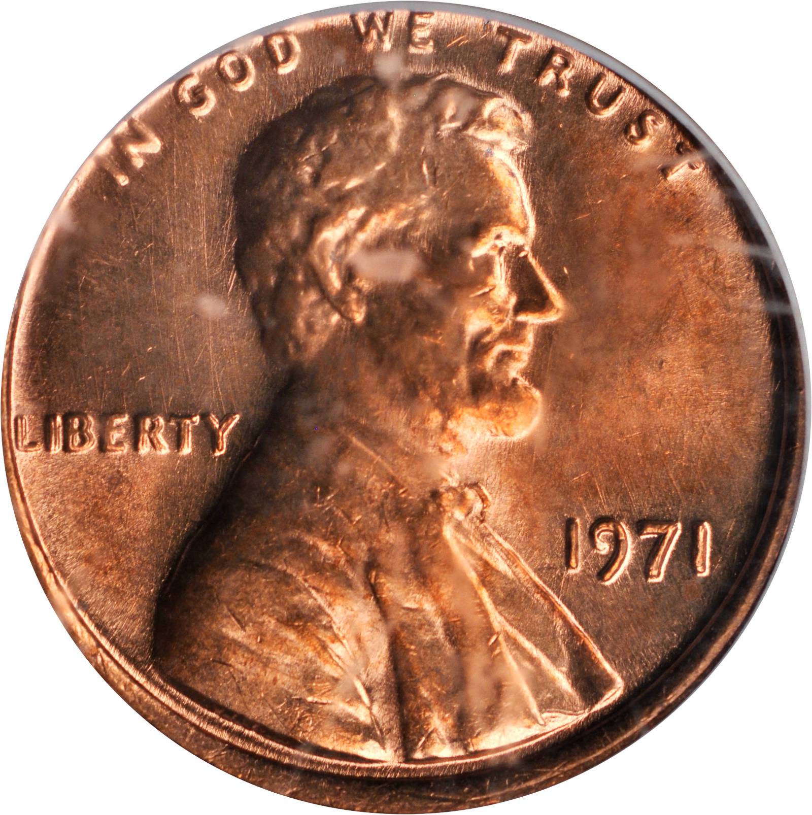 1971 1c Doubled Die Obverse, FS-101 MS RD thumbnail 17
