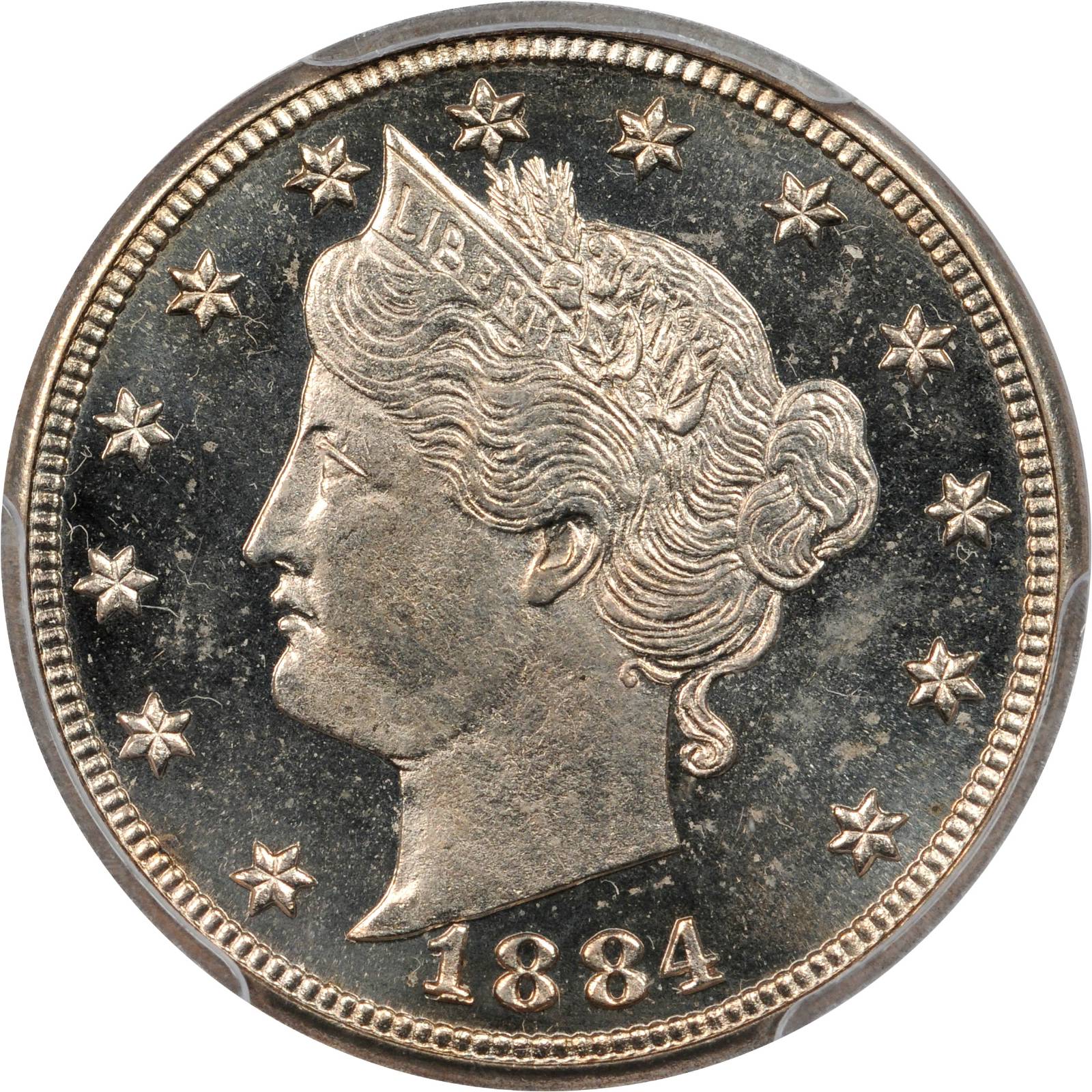 1884 5c Repunched Date, FS-301 PR CAM thumbnail 4