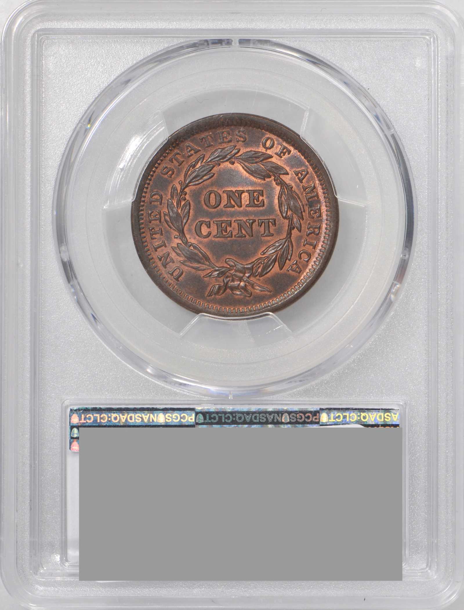 1842 1c Large Date, N-6 MS BN thumbnail 8