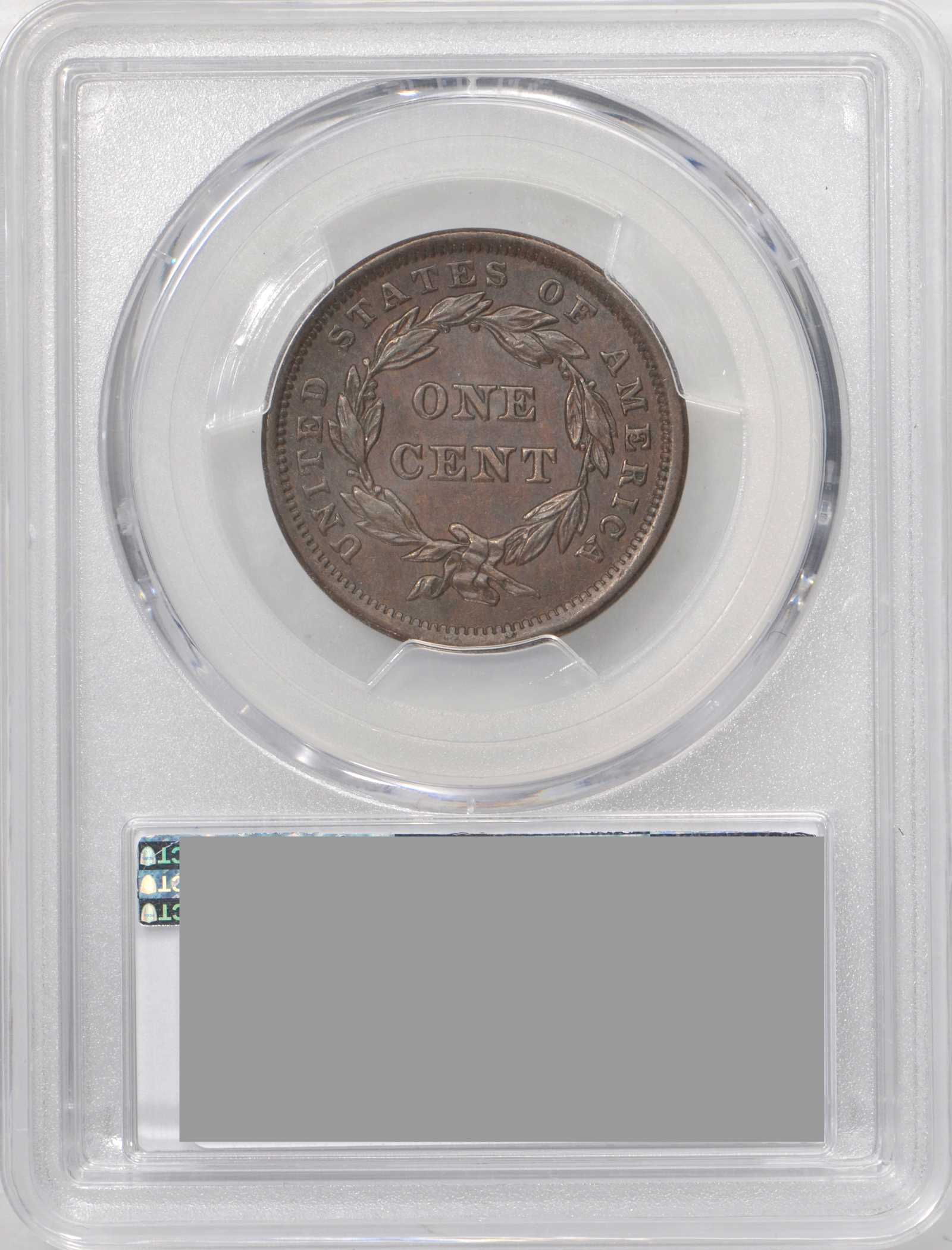 1843 1c Petite Head, Sm. Letters, N-8 MS BN thumbnail 12