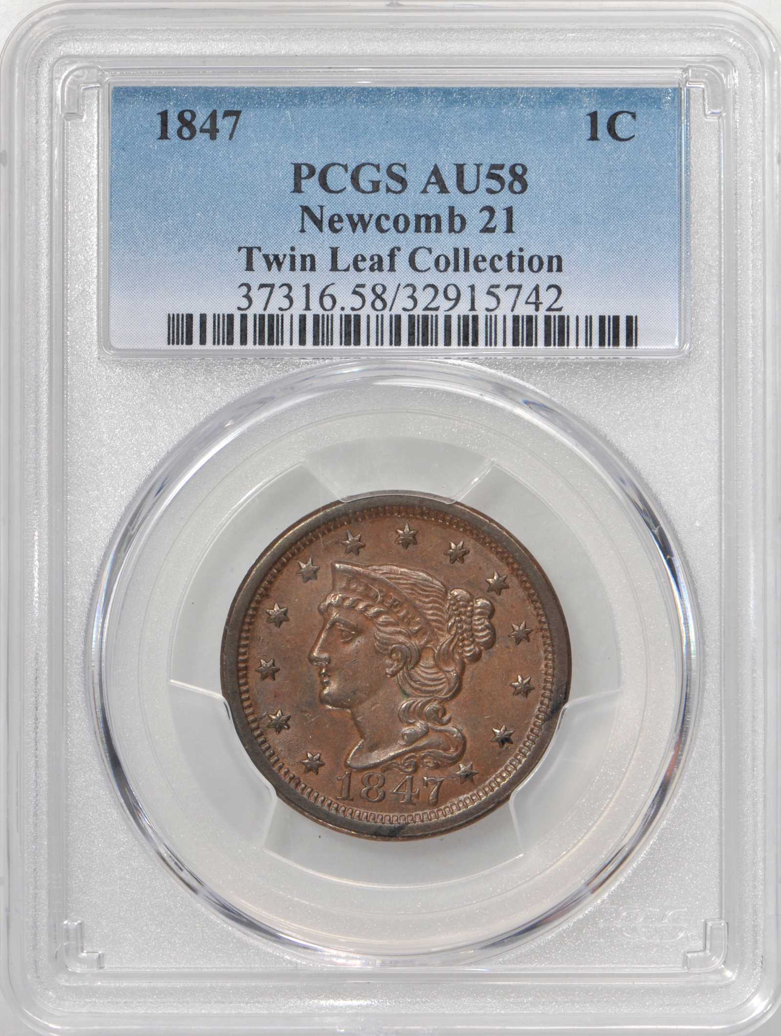 1847 1c N-21 MS BN thumbnail 9
