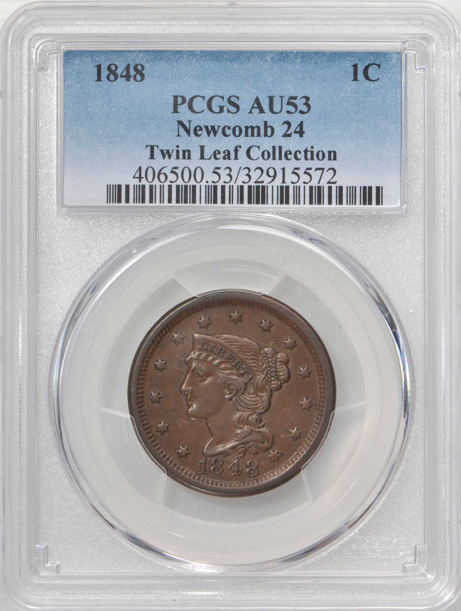 1848 1c N-24 MS BN thumbnail 2