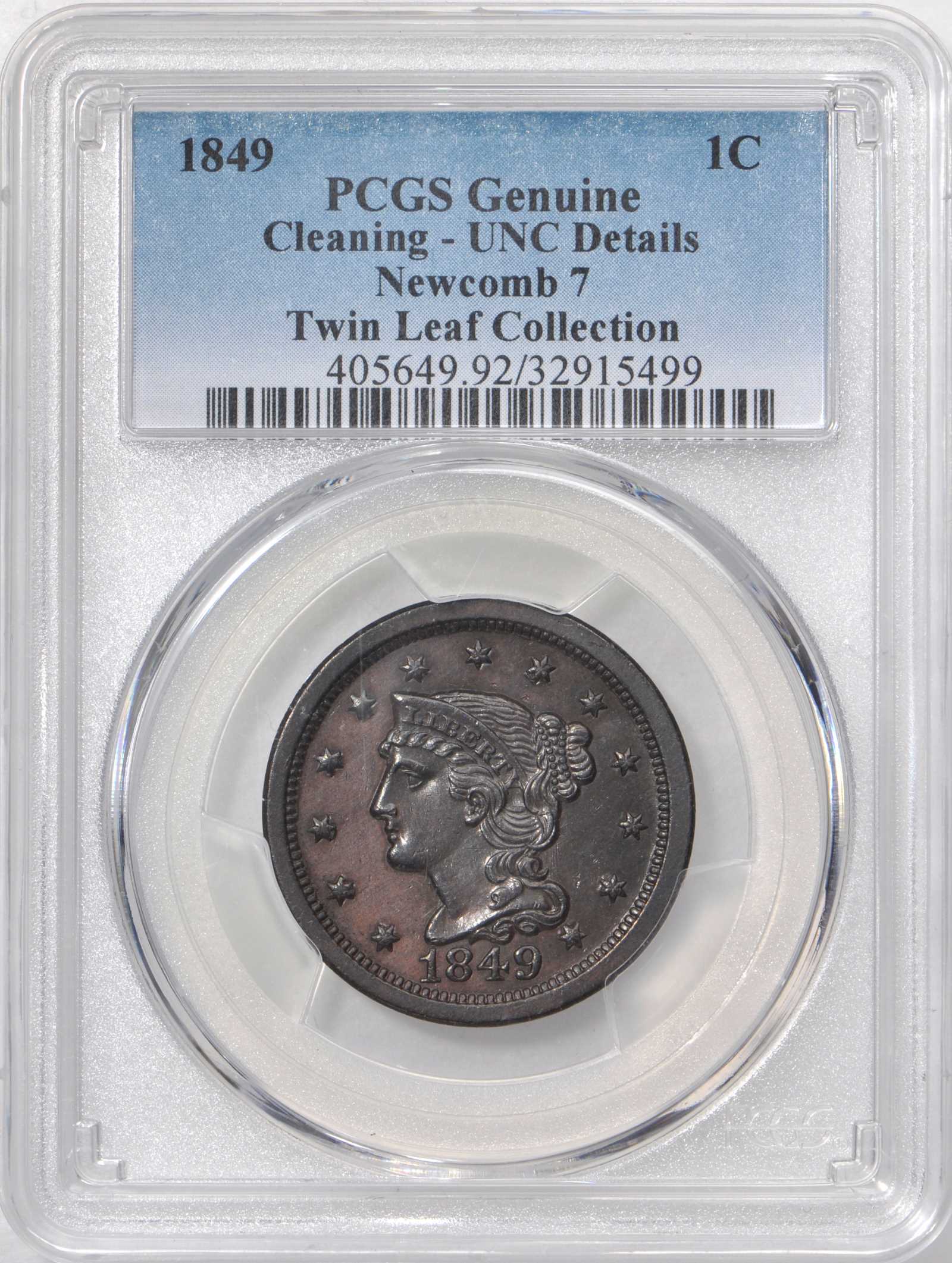 1849 1c N-7 MS BN thumbnail 5