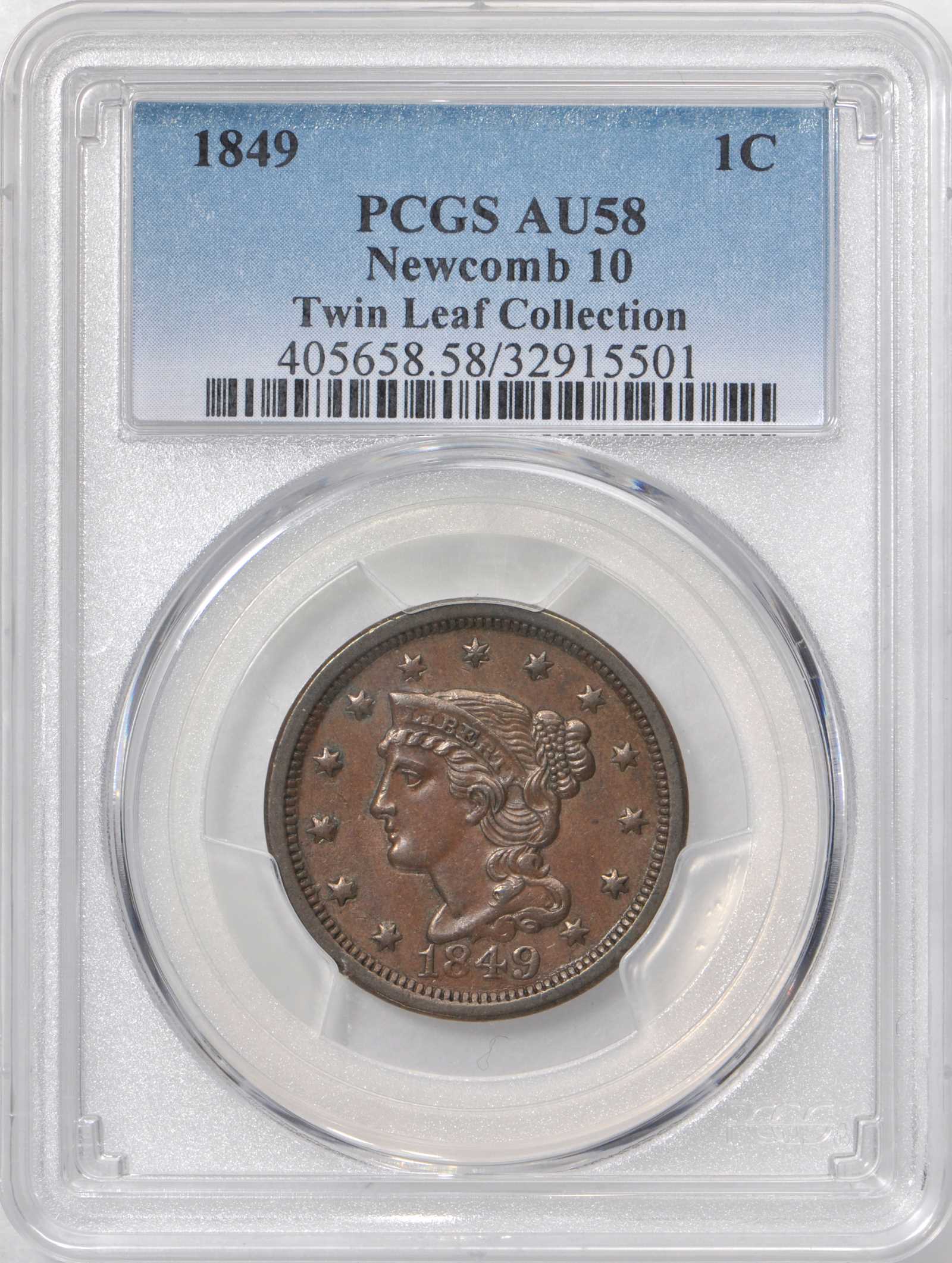 1849 1c N-10 MS BN thumbnail 5