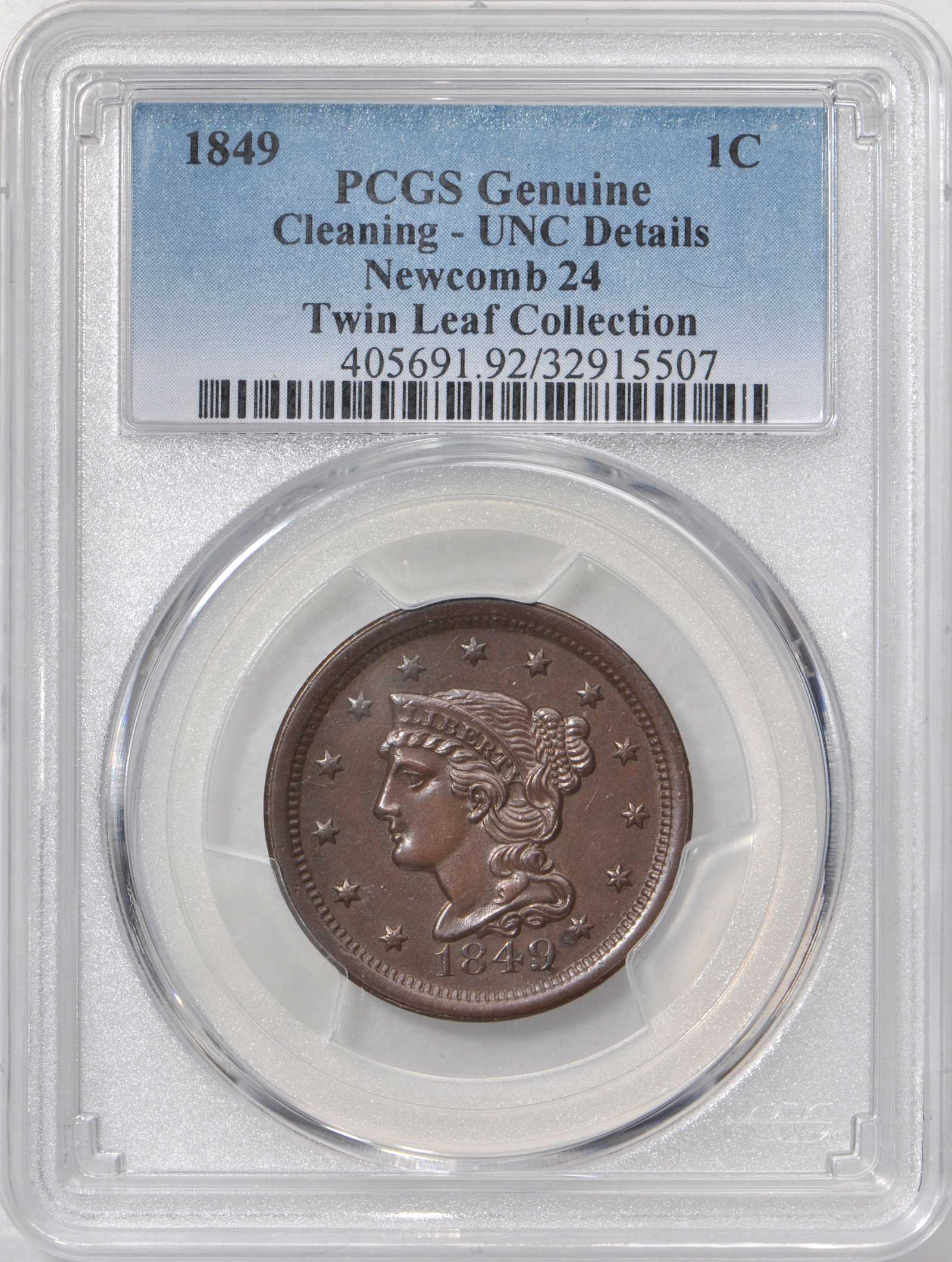 1849 1c N-24 MS BN thumbnail 7