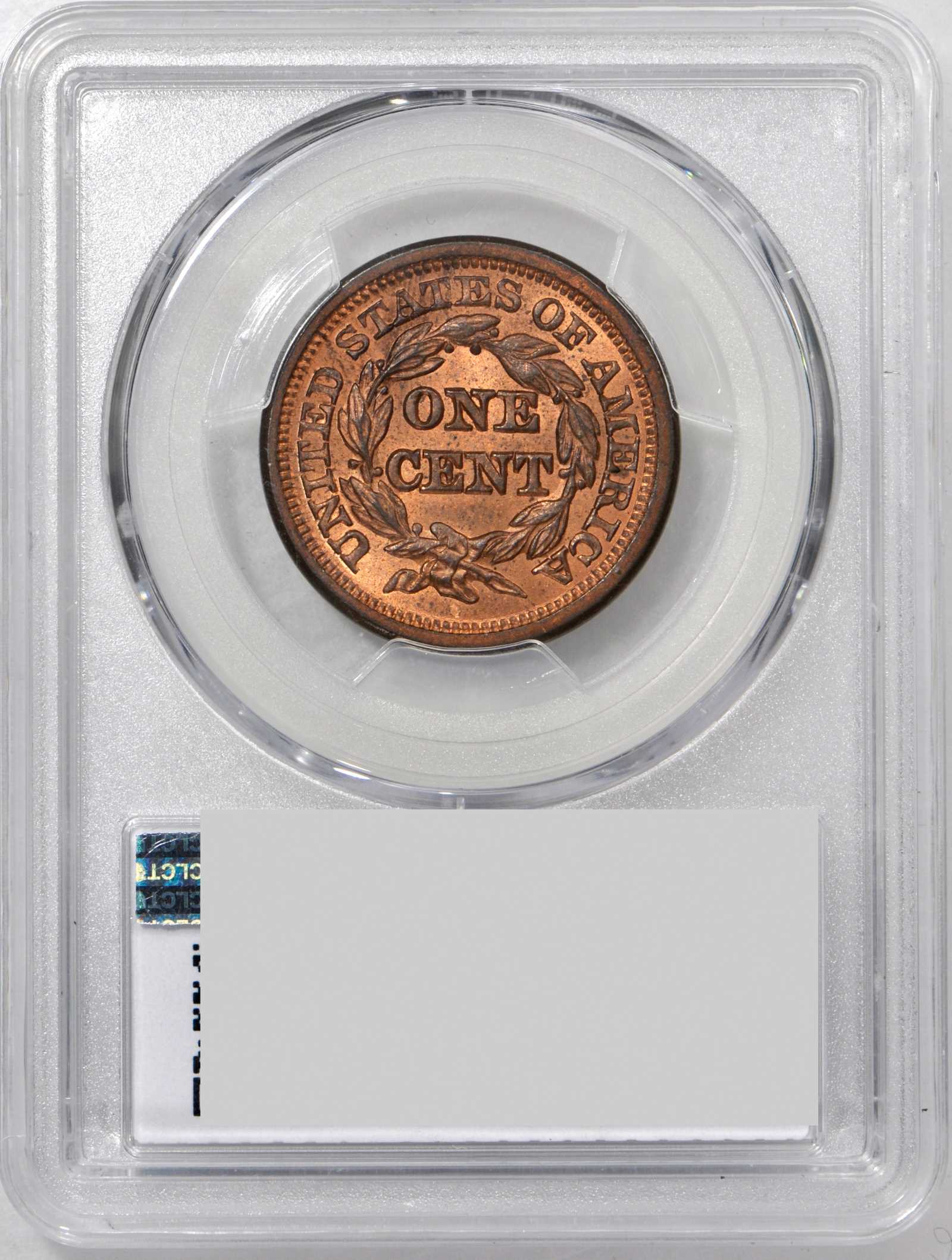 1851 1c N-43 MS RB thumbnail 3