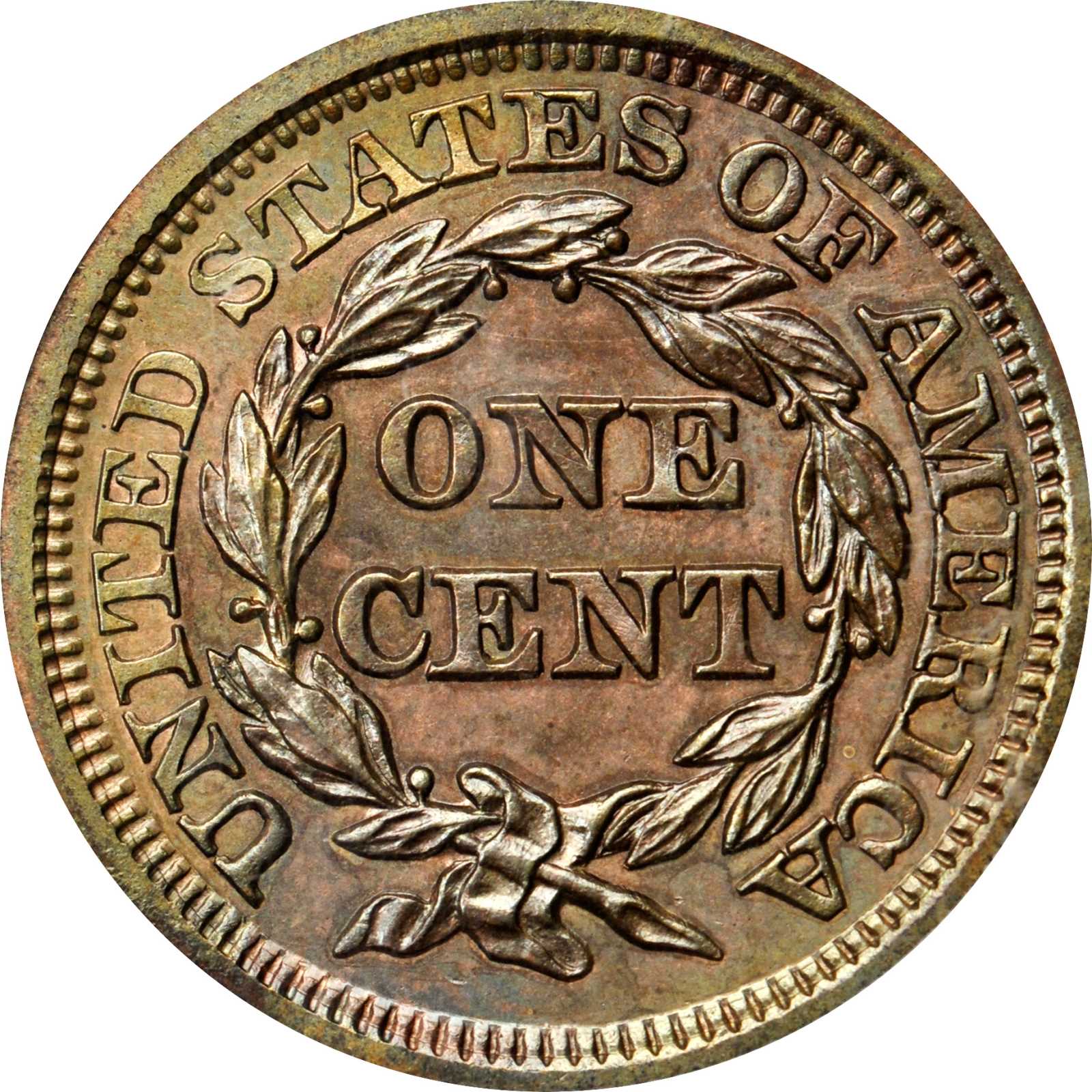 1854 1c PR BN PR63 BN thumbnail 2