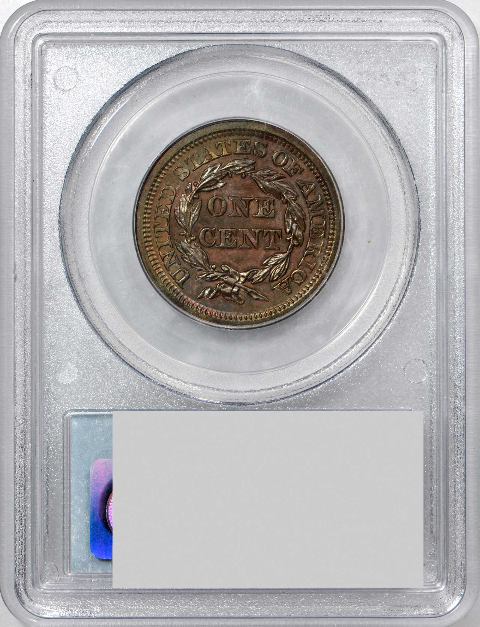 1854 1c PR BN PR63 BN thumbnail 3