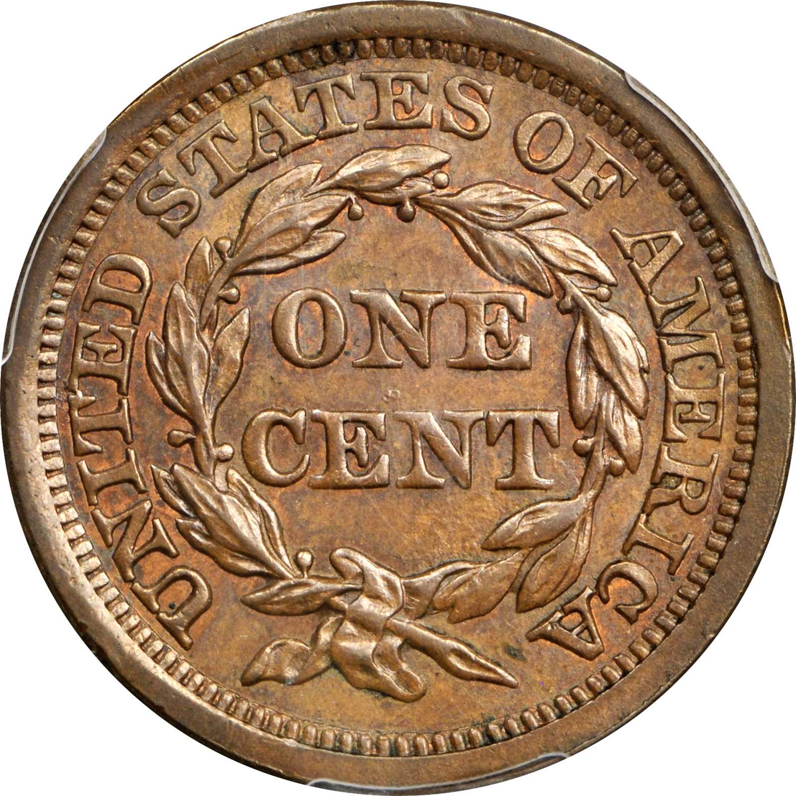 1856 1c Upright 5, N-7 MS BN thumbnail 11
