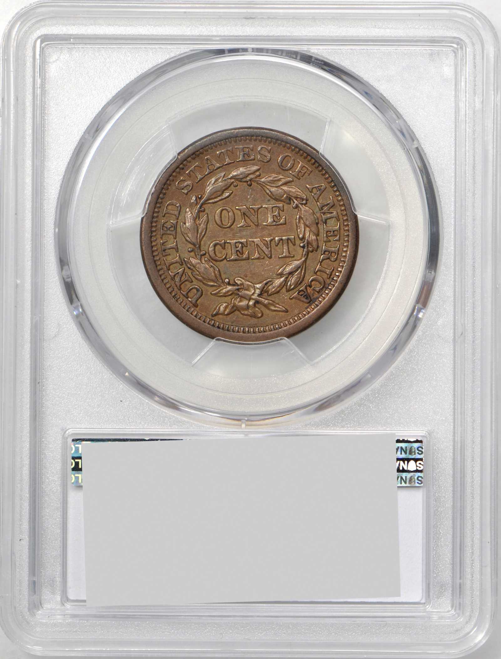 1856 1c Upright 5, N-12 MS BN thumbnail 16