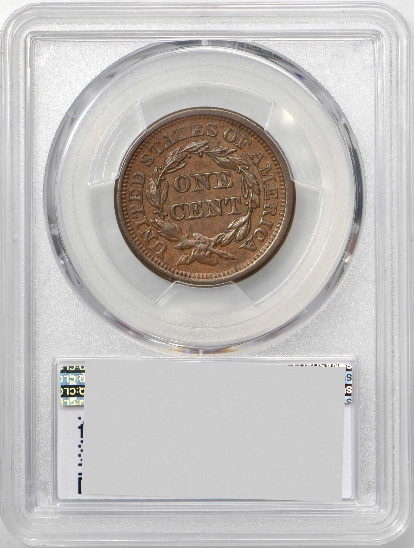1856 1c Slanted 5, N-14 MS BN AG3 BN thumbnail 13
