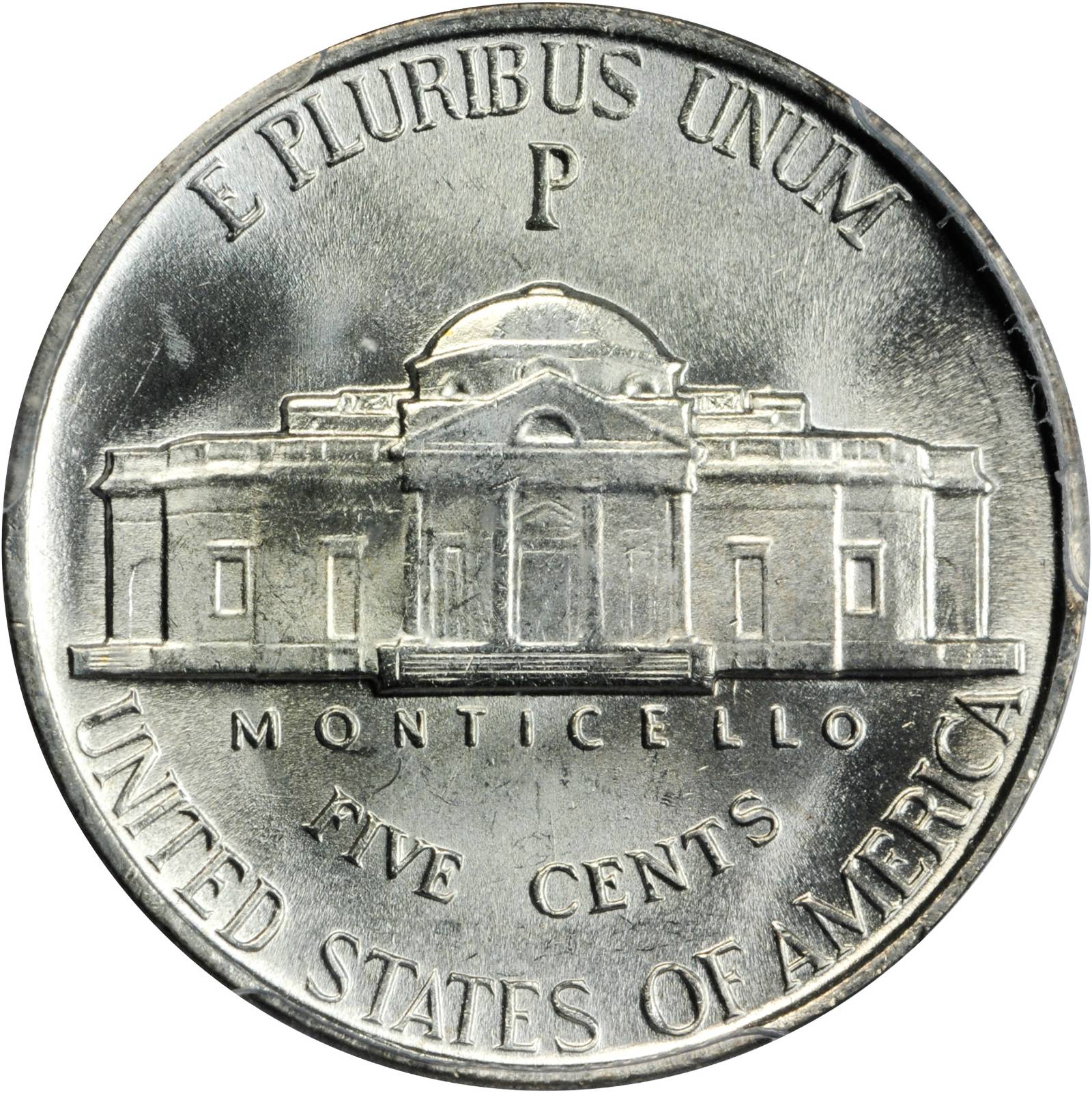 1943-P 5c Silver, DDO, "Doubled Eye", FS-106 MS63 thumbnail 12