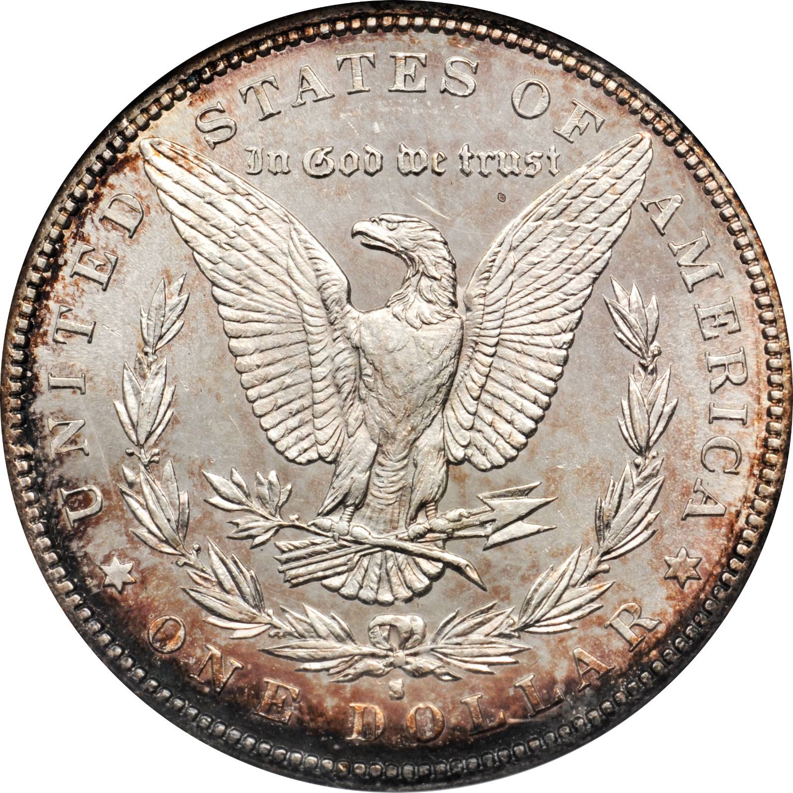 1886-S/S $1  Repunched Mintmark, VAM-2 MS DMPL MS61 DMPL thumbnail 4