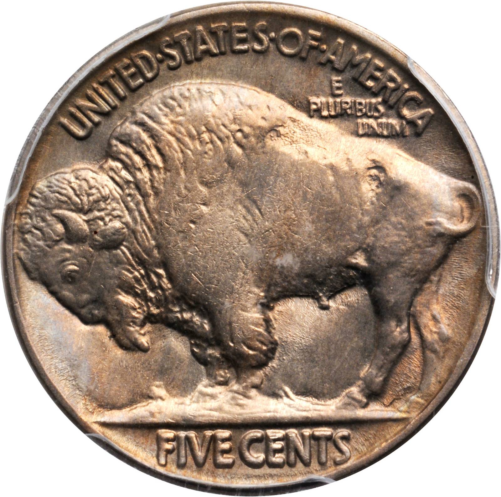 1913 5c Buffalo, Type 2, DDR, FS-1801 MS64 thumbnail 8