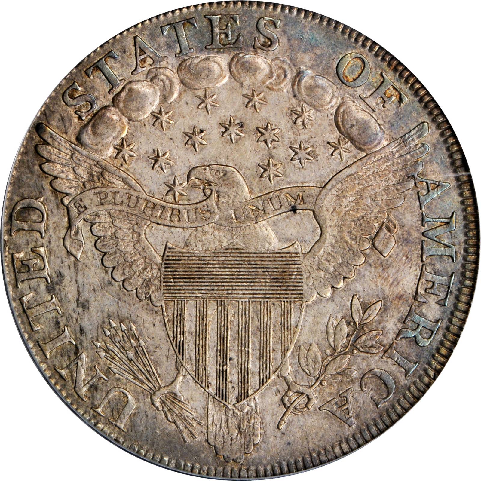 1802 $1  Wide Date, B-5, BB-242 VG8 thumbnail 20