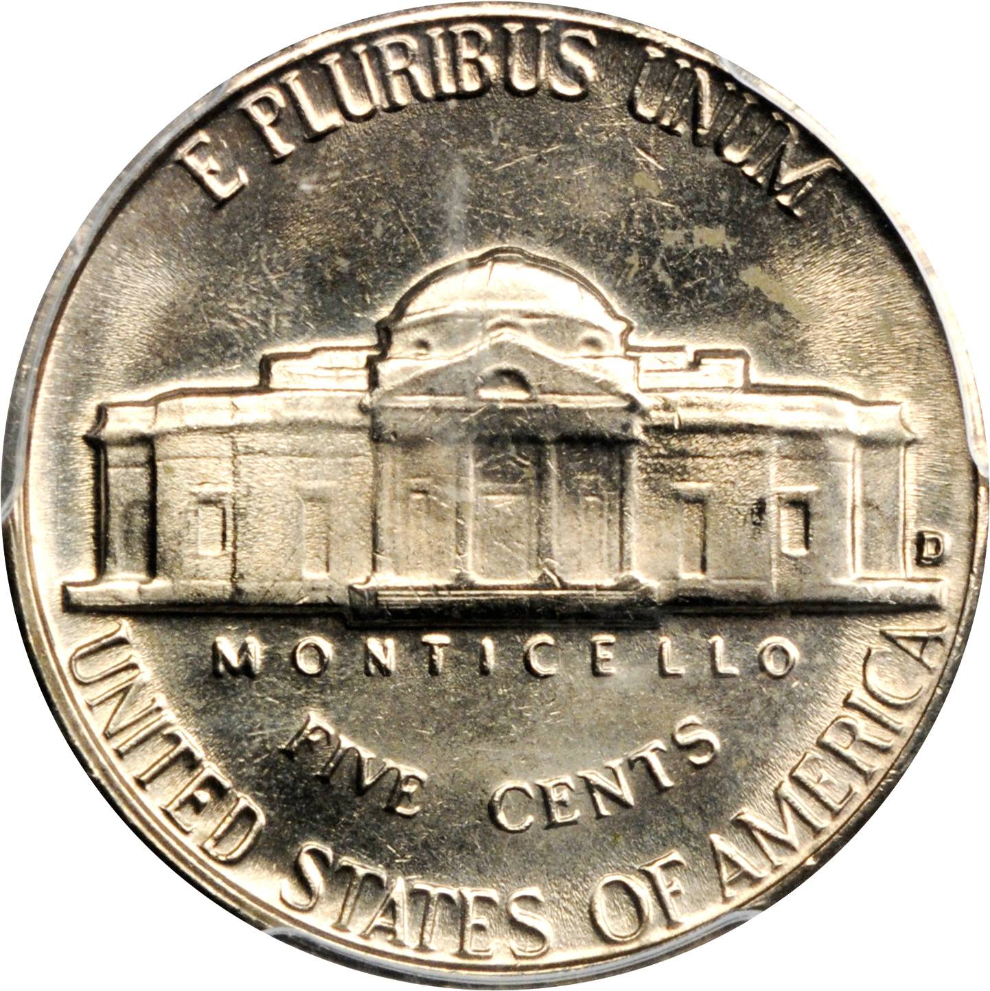 1964-D/D 5c Repunched Mintmark, FS-501 XF40 thumbnail 6