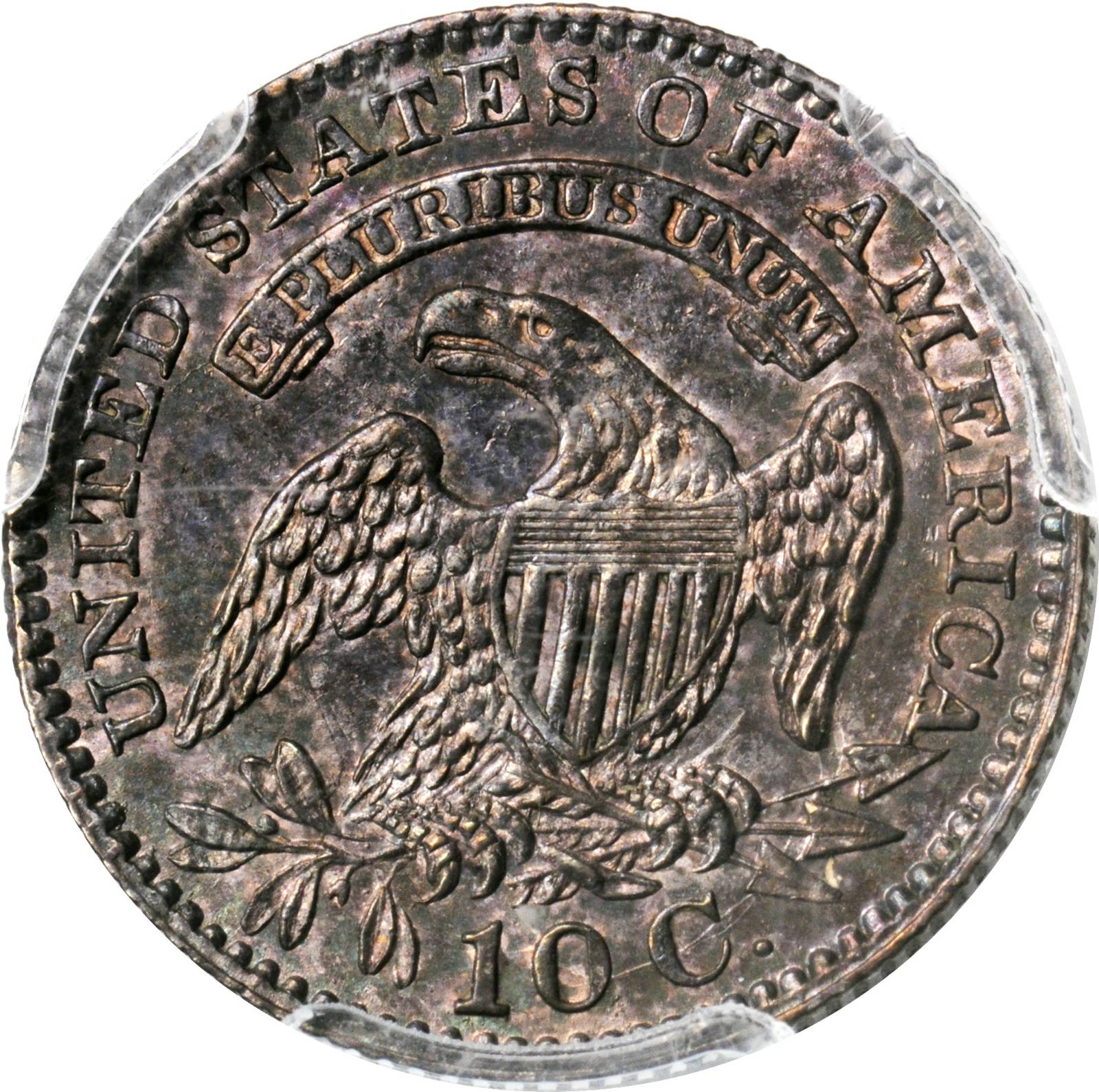 1828 10c Small Planchet, Small Date, JR-1 VF35 thumbnail 18