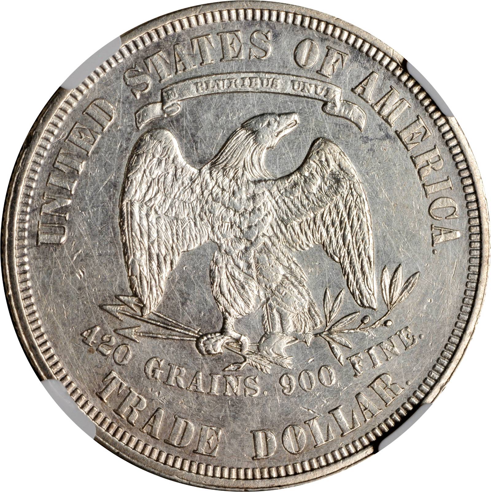 1876 Trade$ Obverse I, Reverse II AG2 thumbnail 2