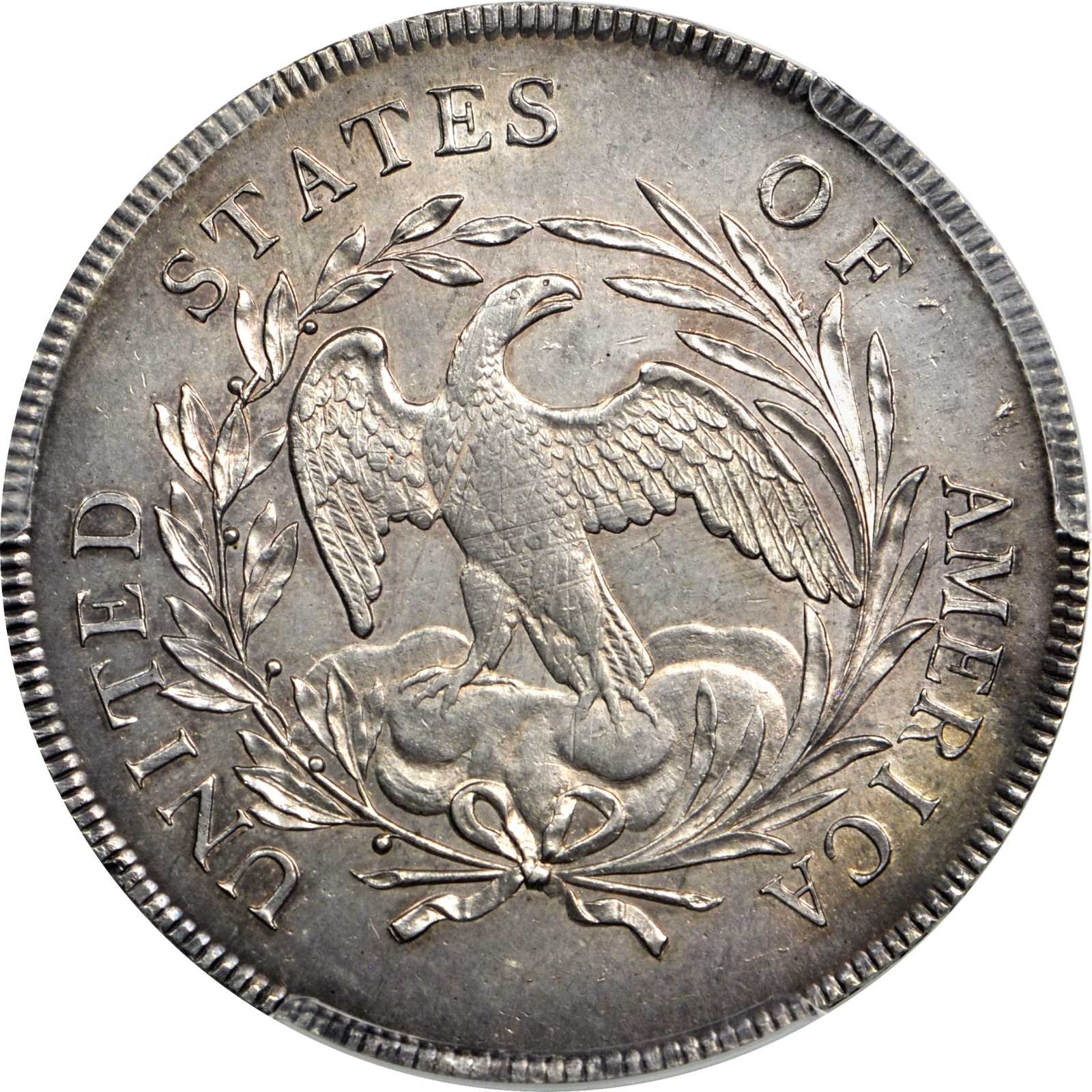 1795 $1  Draped Bust, Centered Bust, B-15, BB-52 MS60 thumbnail 8