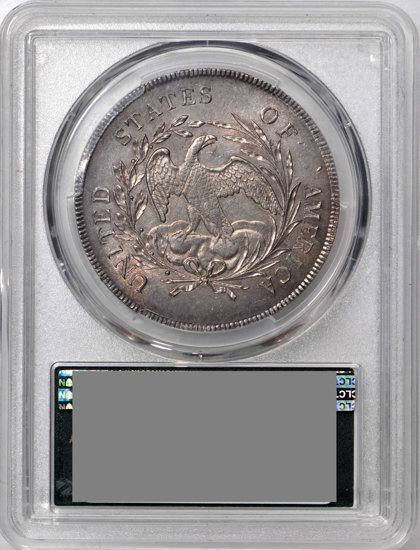 1795 $1  Draped Bust, Centered Bust, B-15, BB-52 MS60 thumbnail 9