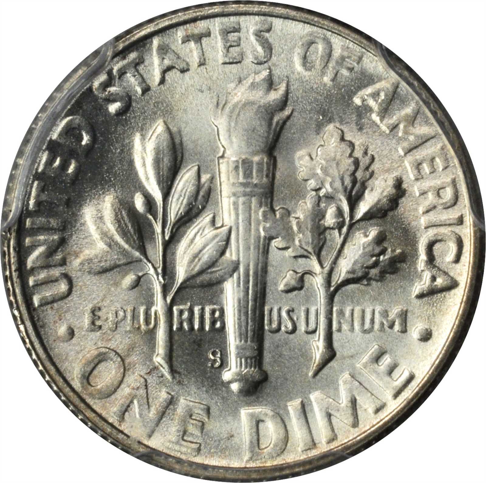 1947-S 10c Doubled Die Reverse, FS-801 MS60 CAC thumbnail 12