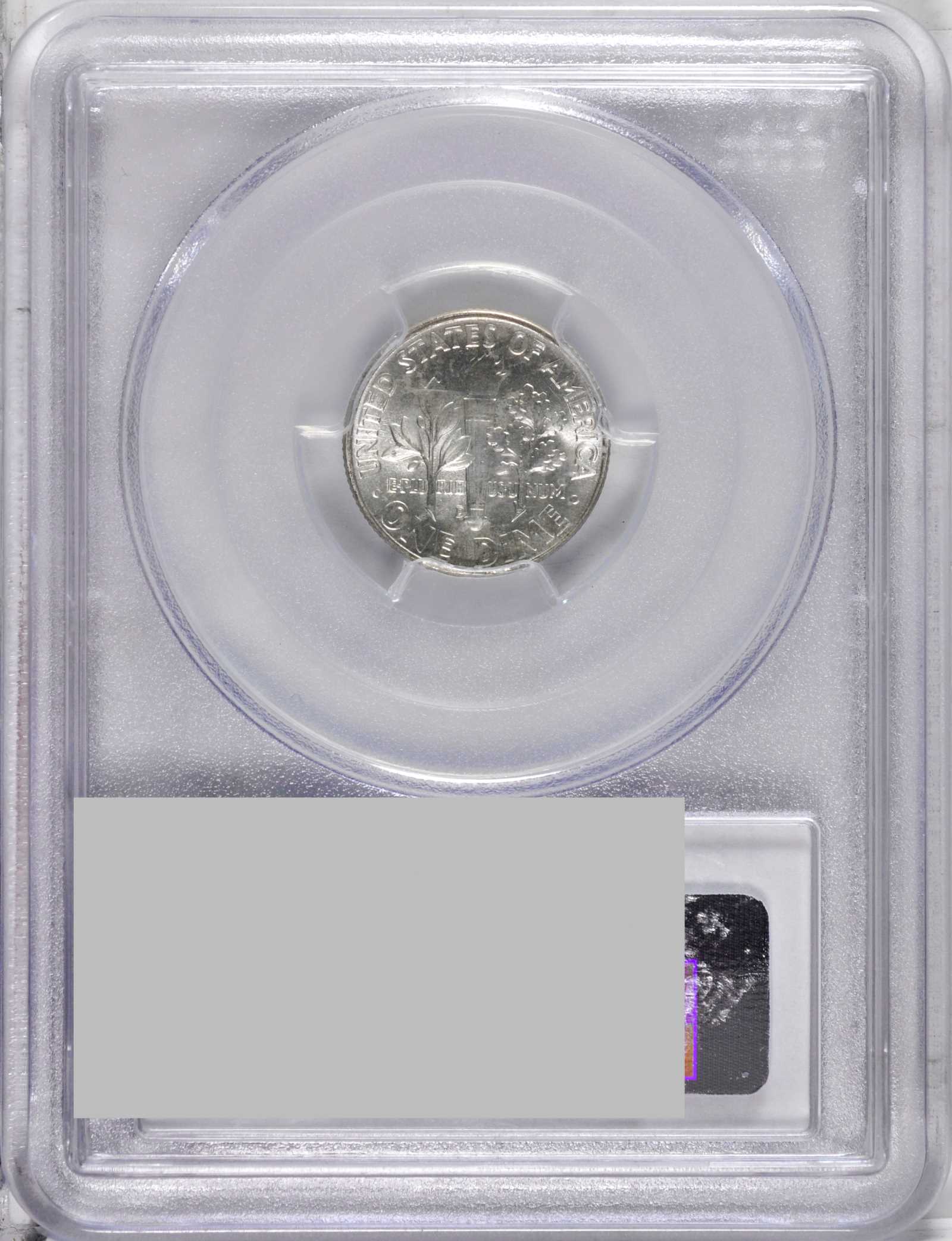 1959-D 10c MS FB MS62 FB CAC thumbnail 3