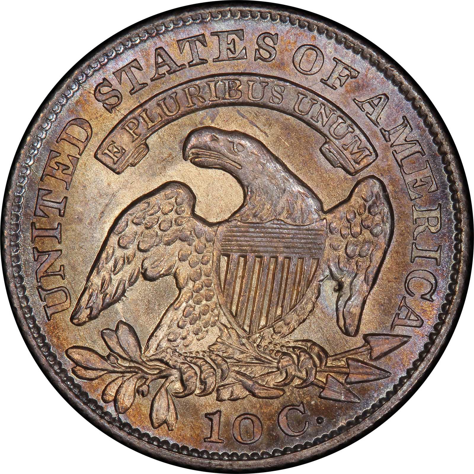 1830 10c Small 10C MS65 thumbnail 13