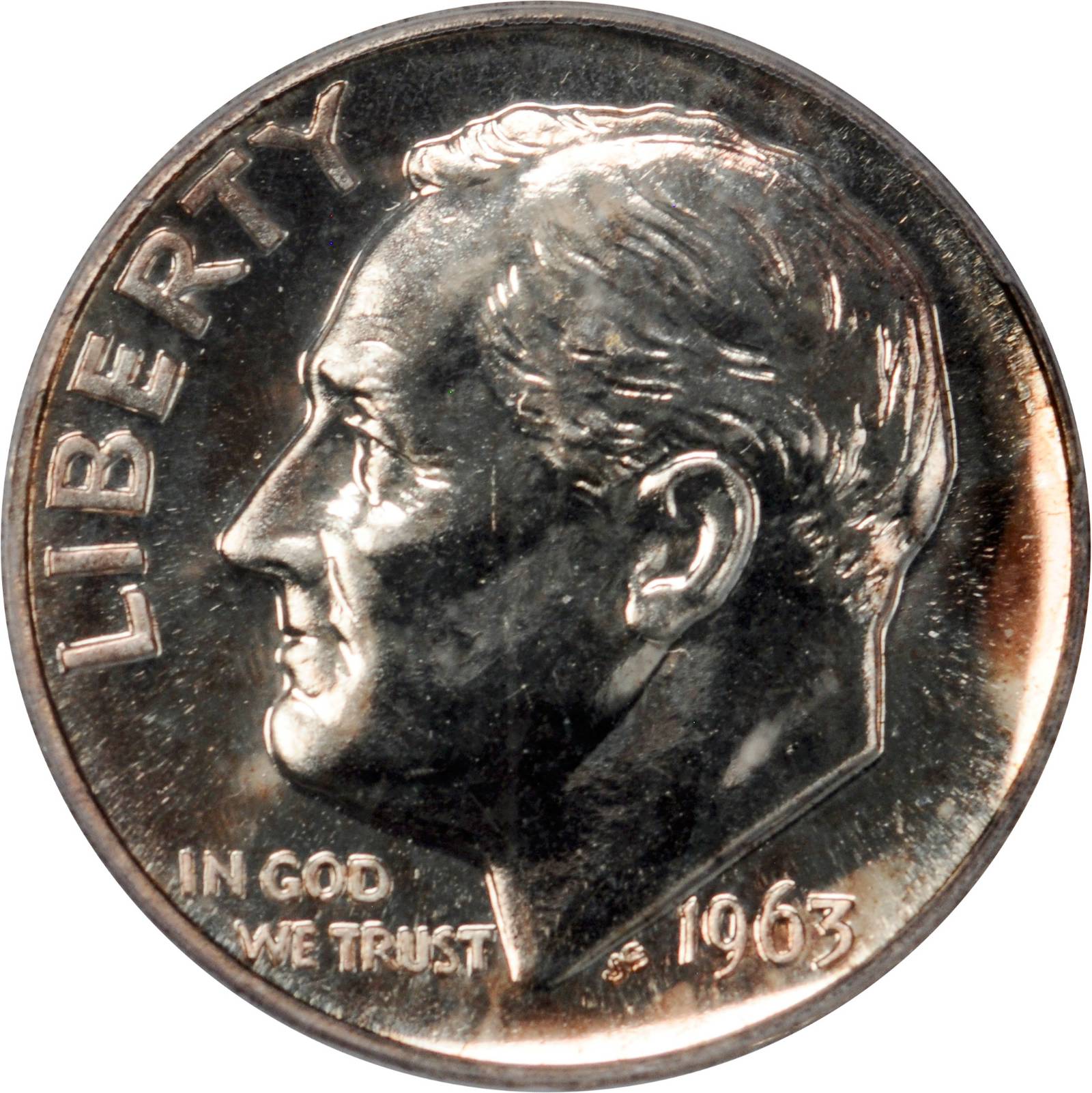 1963 10c Doubled Die Reverse, FS-802 PR thumbnail 14