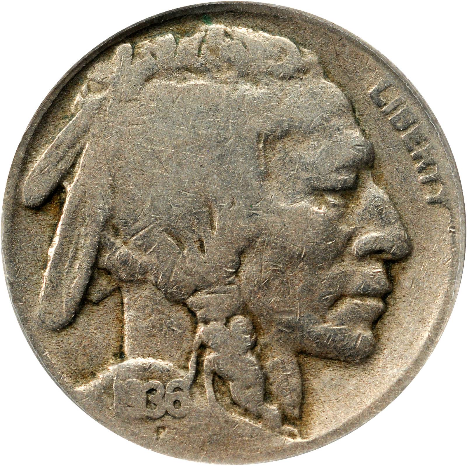 1936-D Buffalo Nickel. FS-901. 3 1/2-Legged. Good-6 (ANACS).
